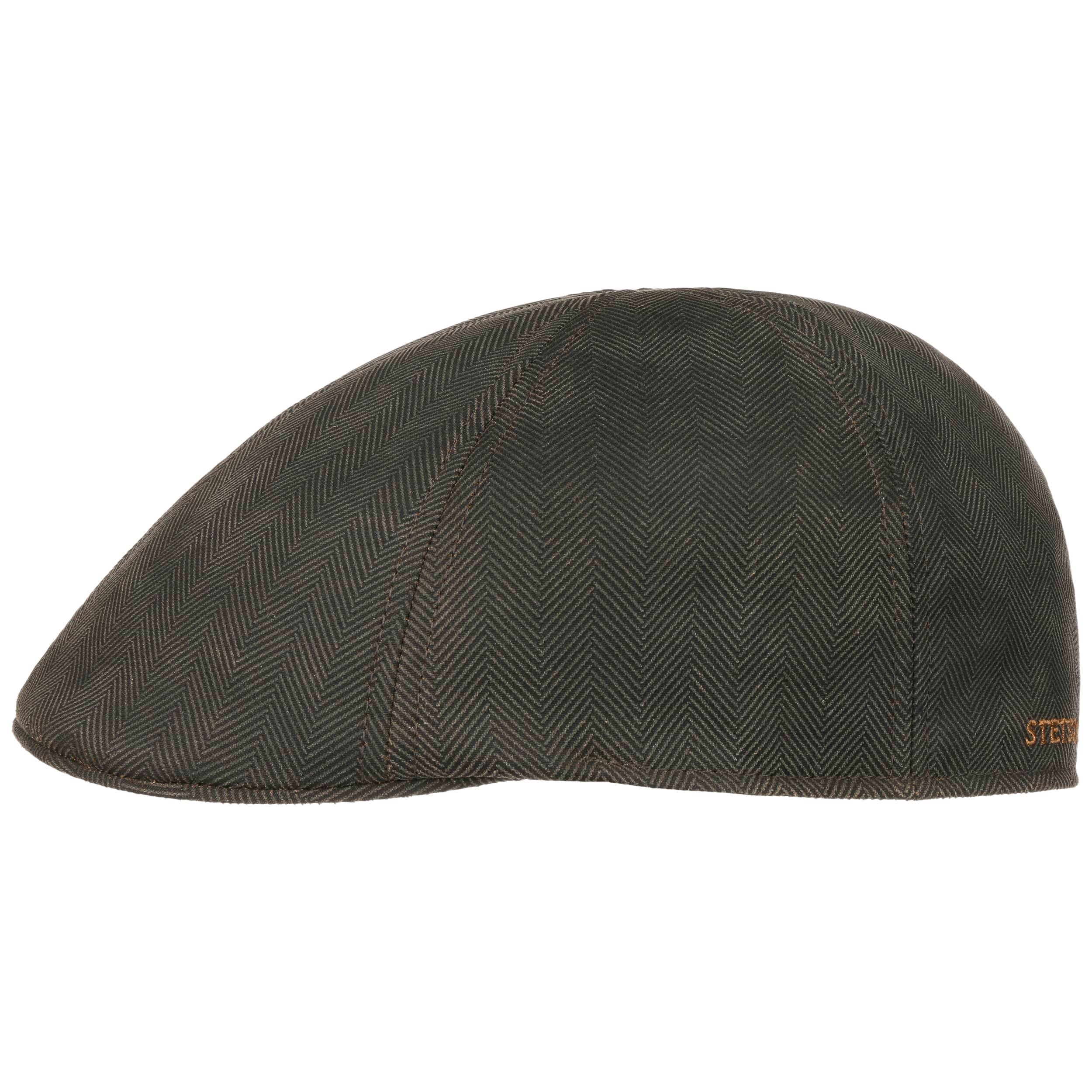 Harris Tweed Baseball Cap Brungton Suède leren klep Charcoal – The Tweed Shop