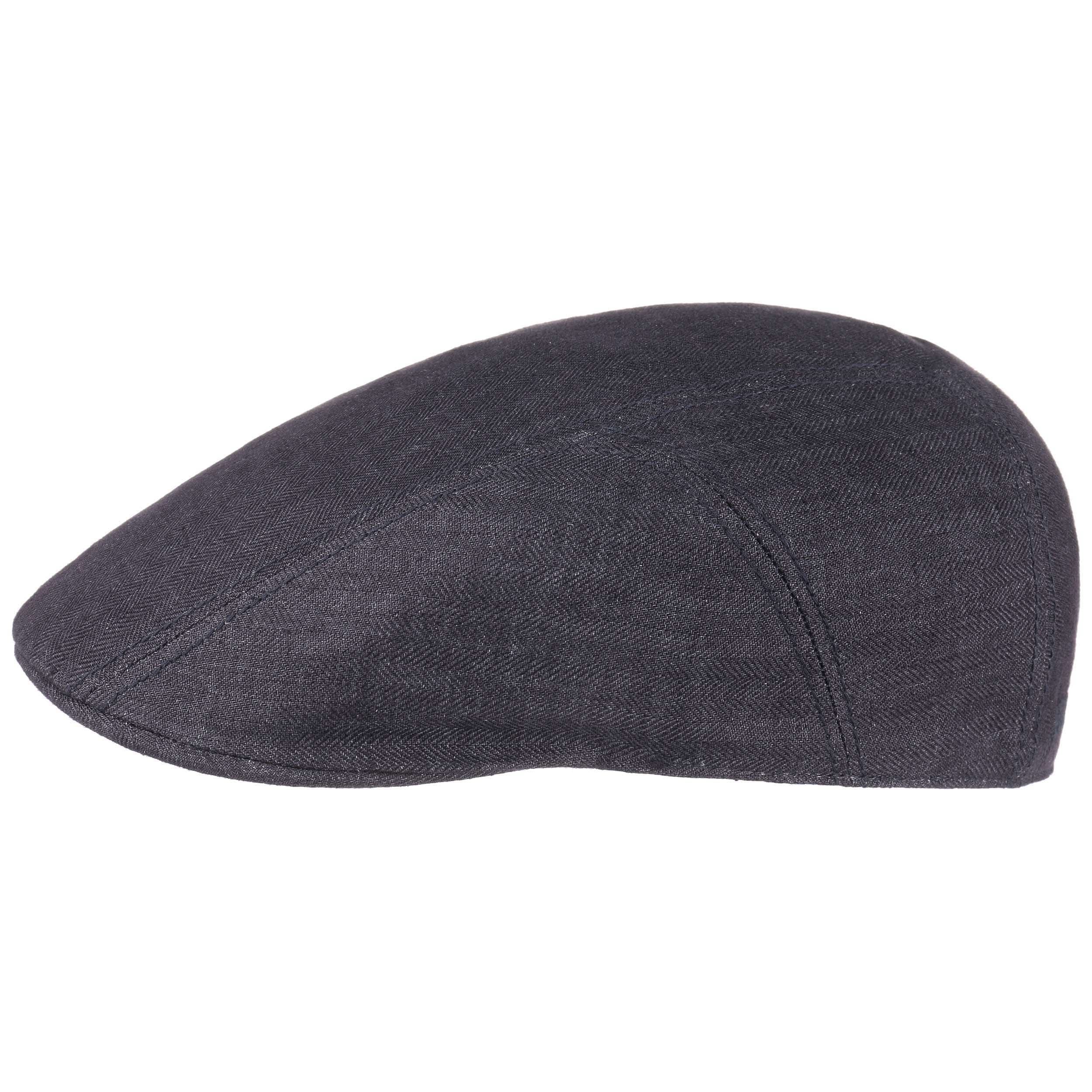 Herringbone Cotton Bucket Stoffen Hoed by Stetson - € 99,00