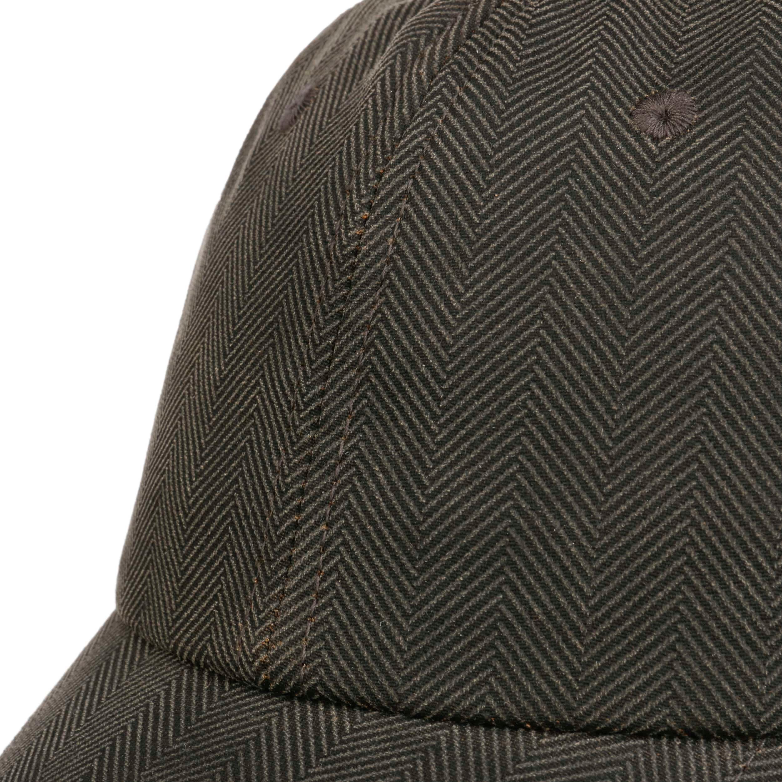 6 Panel Herringbone Linnen Pet by Stetson - € 99,00