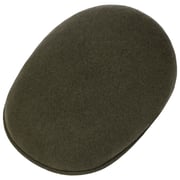 Kangol Het Origineel 504 Pet met Oorbescherming Heren - cap klep wollen oorflappen voor Herfst/Winter - S (54-55 cm) zwart