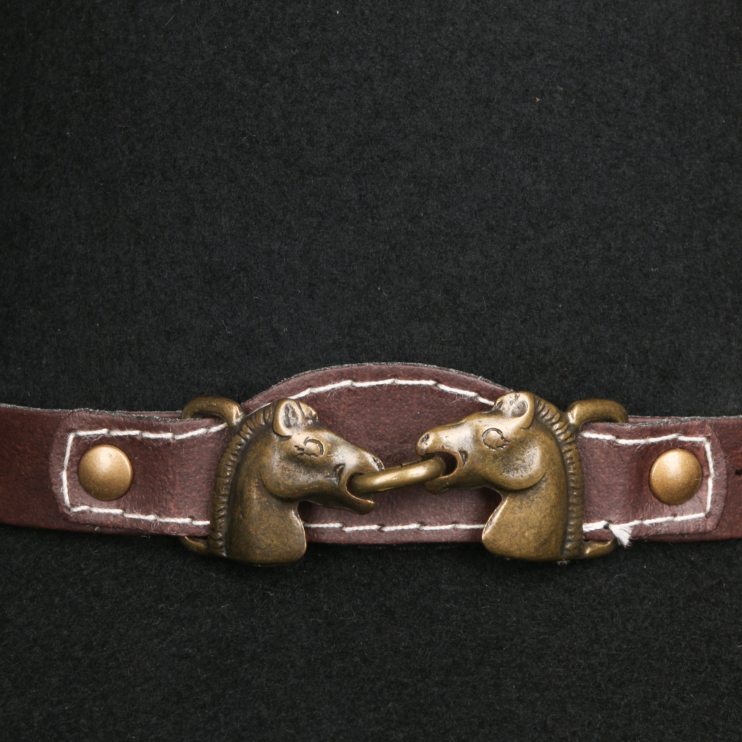 Beige cowboyhoed Rodeo vilt voor volwassenen