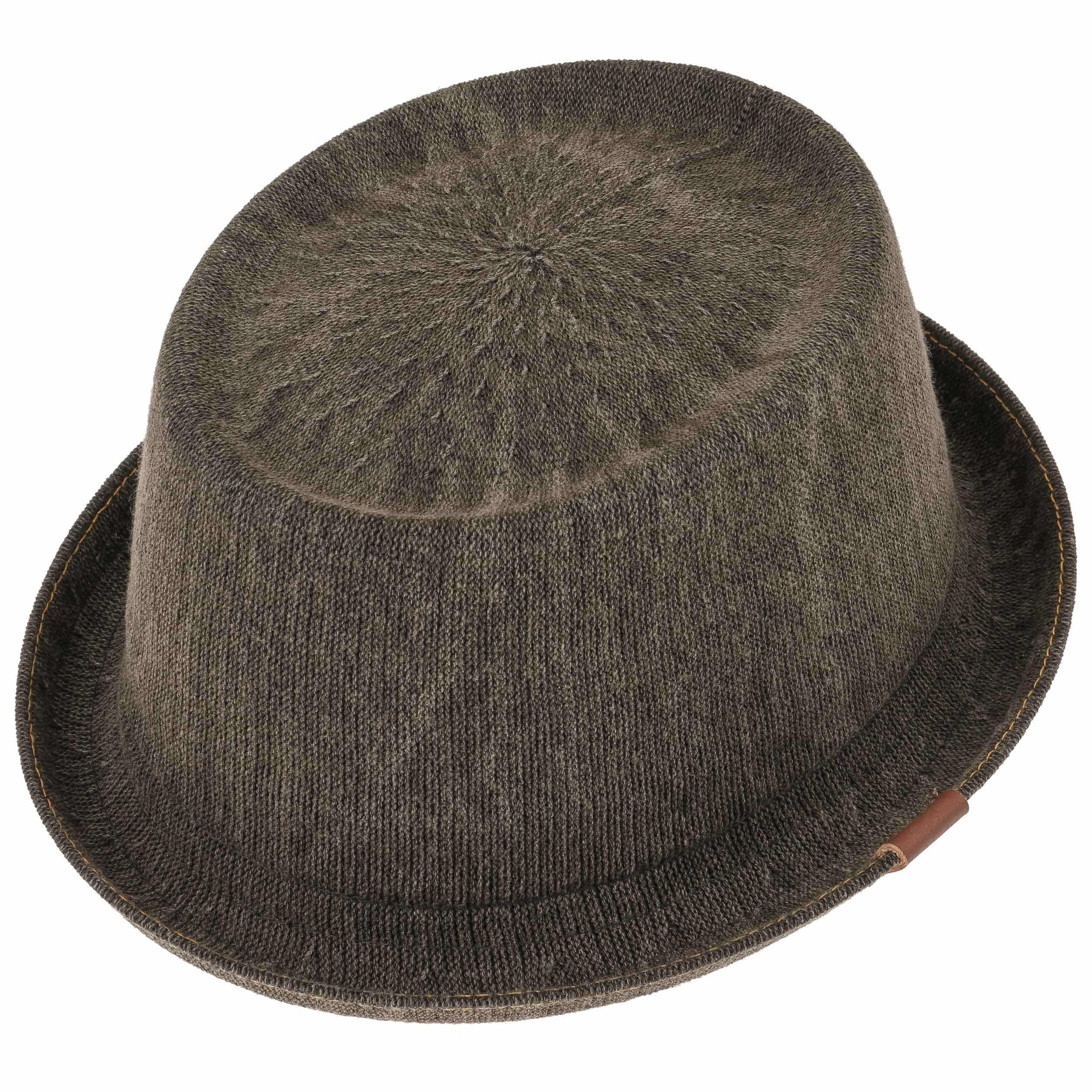 Kangol Wool Mowbray Porkpie Hoed Dames/Heren - L (58-59 cm) zwart