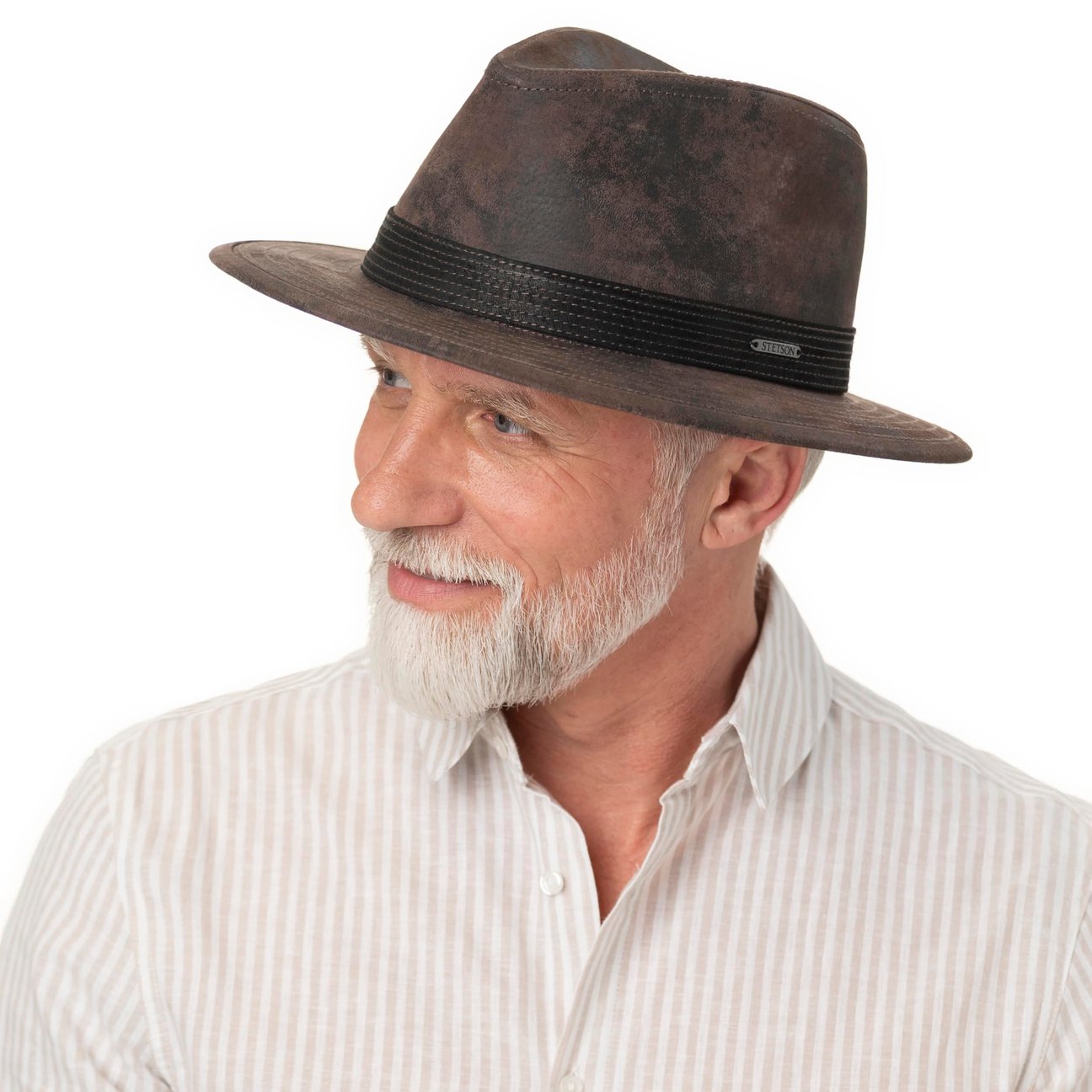 Garett Traveller Leren Hoed by Lierys - € 129,00
