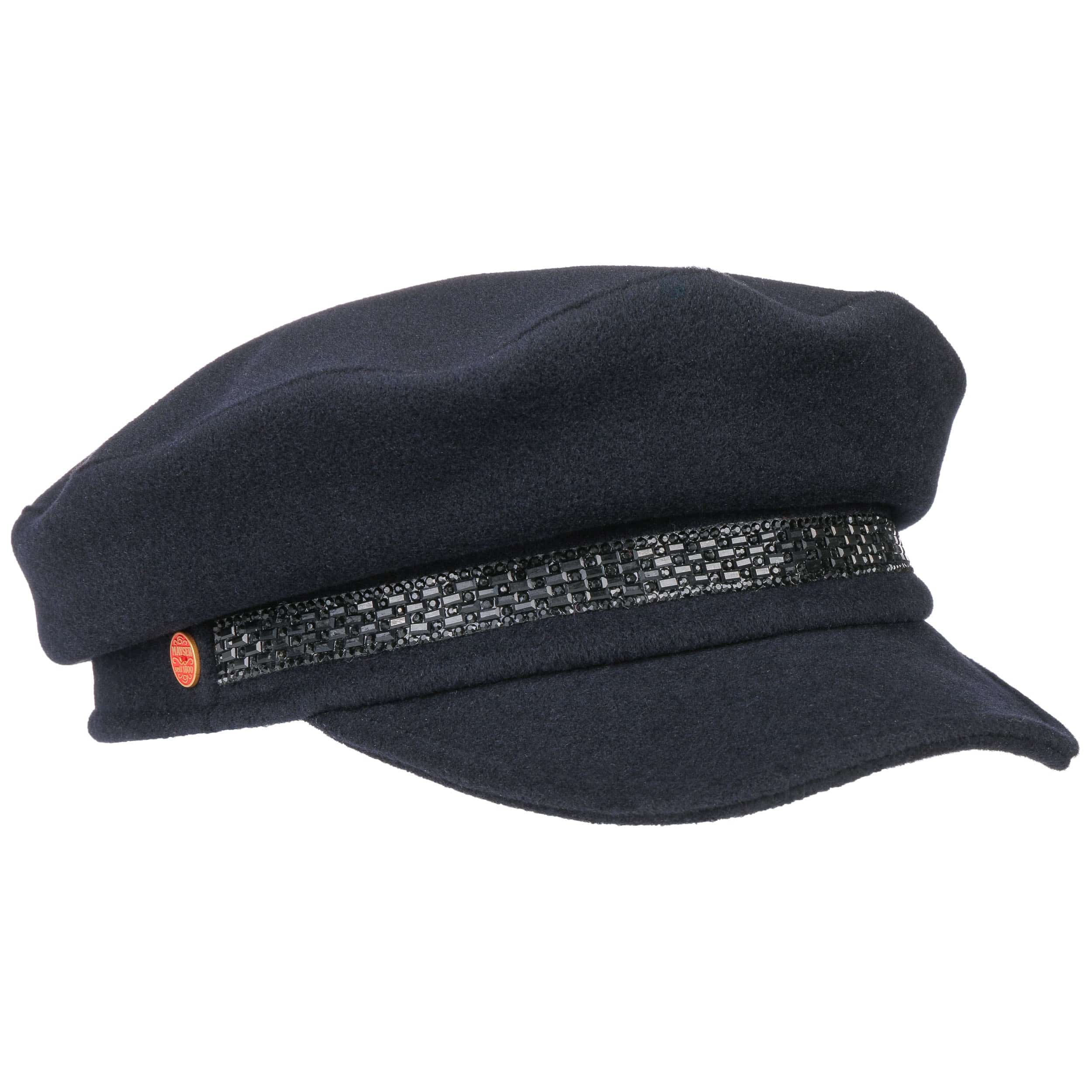 Fleece Newsboy Pet met Strikje by bedacht - € 39,95