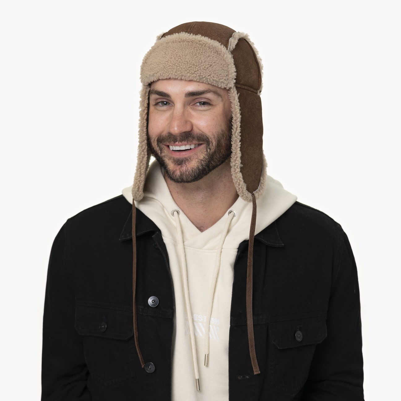 Cappello Aviatore Lambsfur Bomber