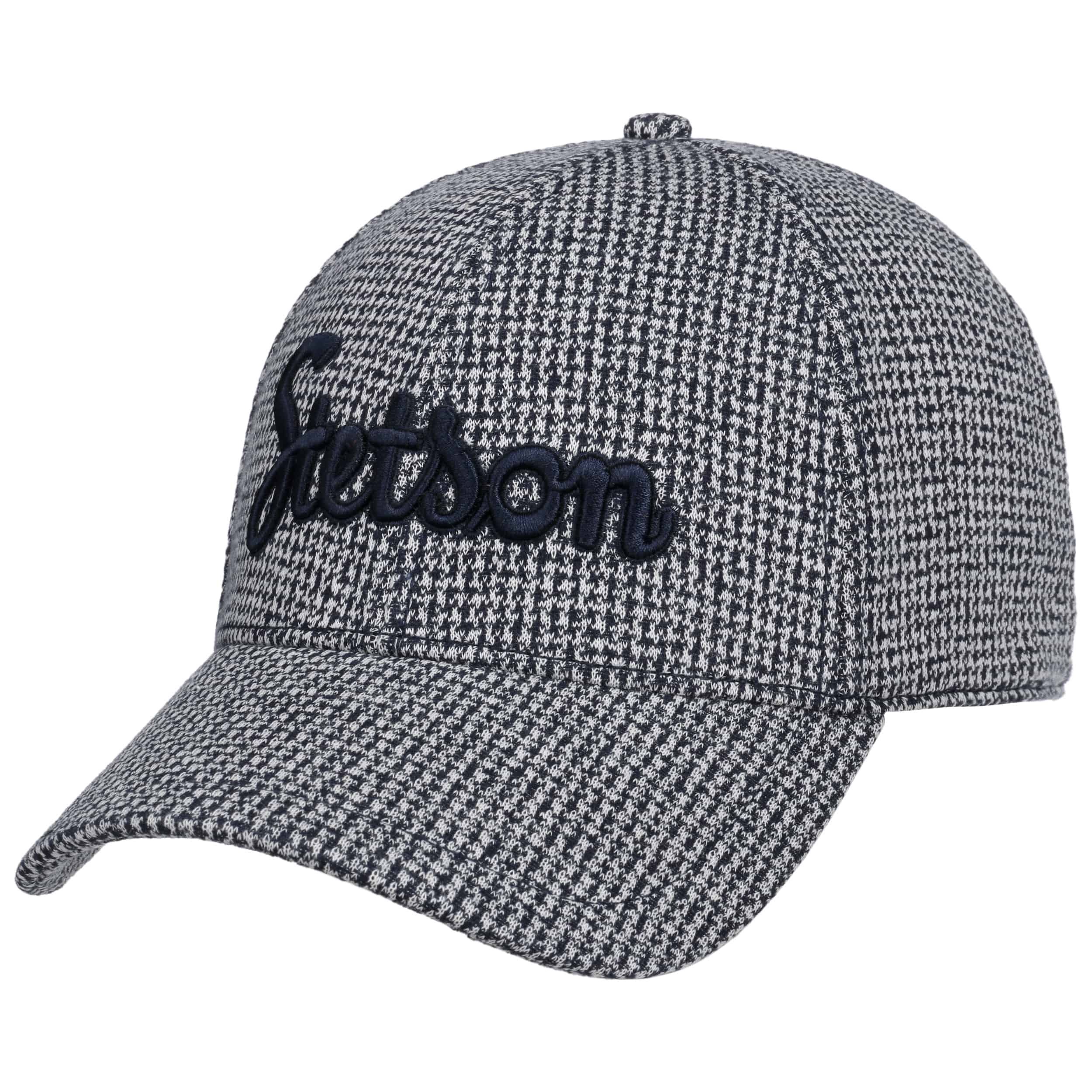 Stetson Lettering Trucker Pet Heren - truckercap baseballpet mesh cap Snapback met klep voor Zomer/Winter - One Size blauw-geel Stetson Lettering Trucker Pet Heren - truckercap baseballpet mesh cap Snapback met klep voor Zomer/Winter - One Size blauw-geel