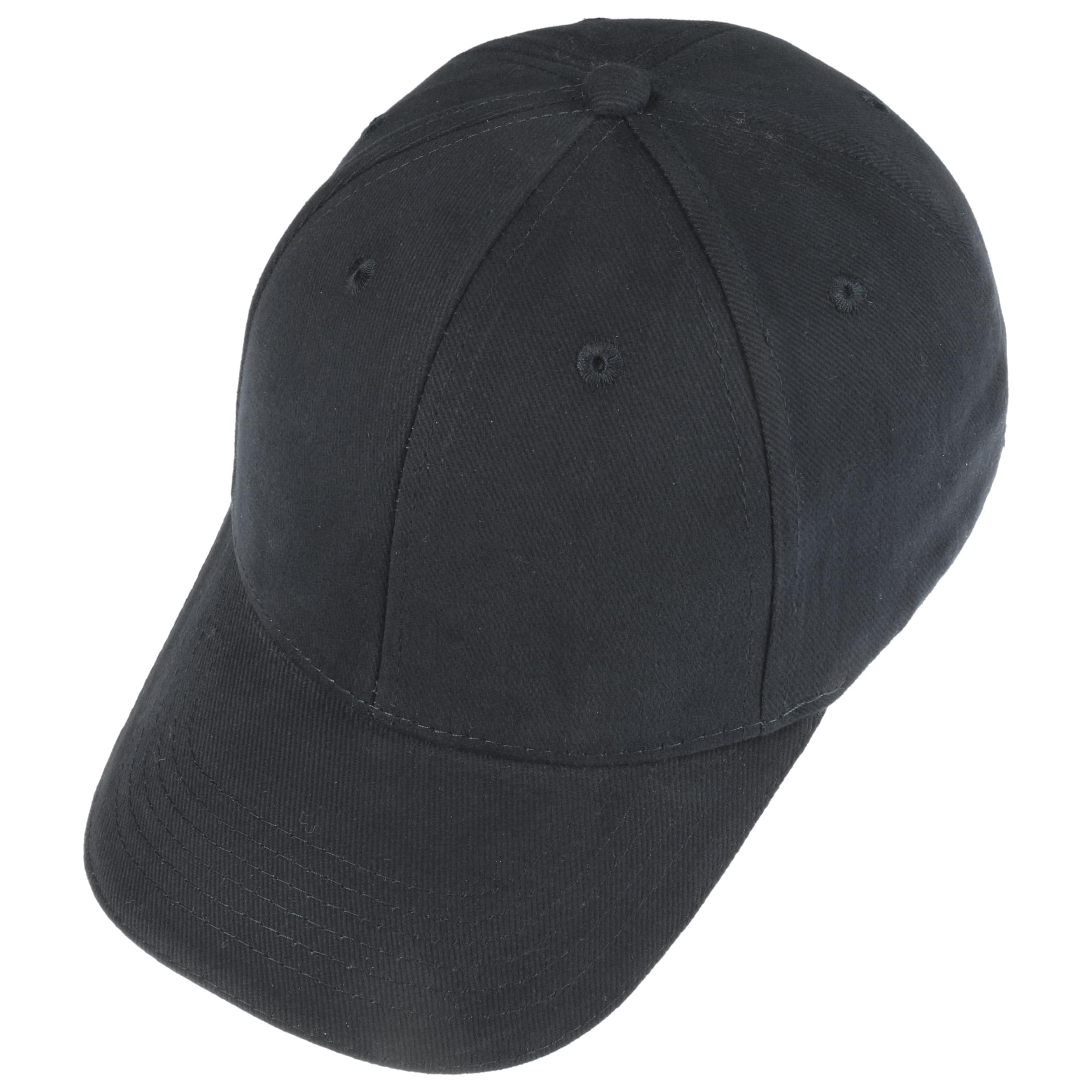 Baseball cap deals black plain