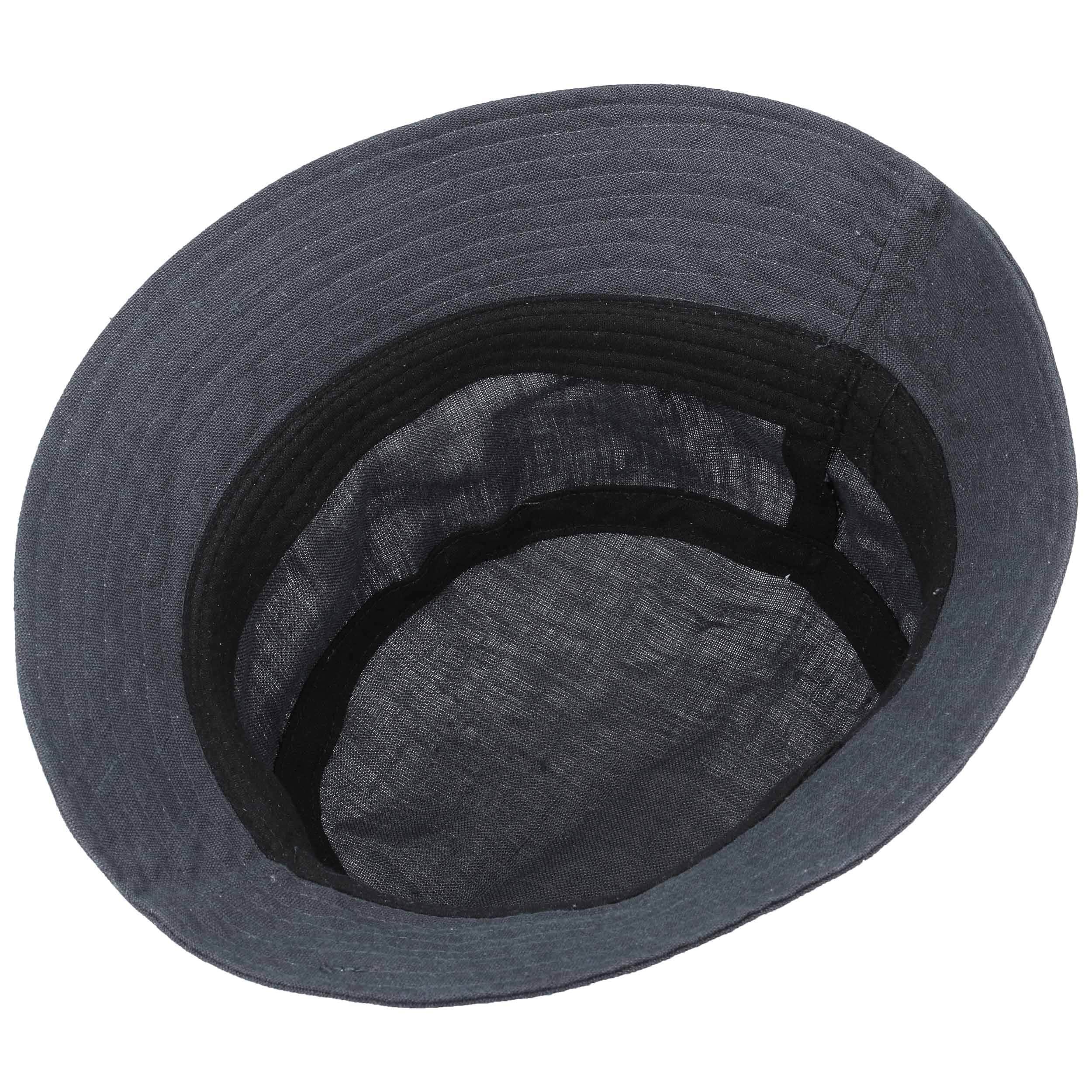 Yixda Vintage katoenen vissershoed, zonnehoed, washed retro outdoor bucket hoed, Donkerblauw, Eén maat