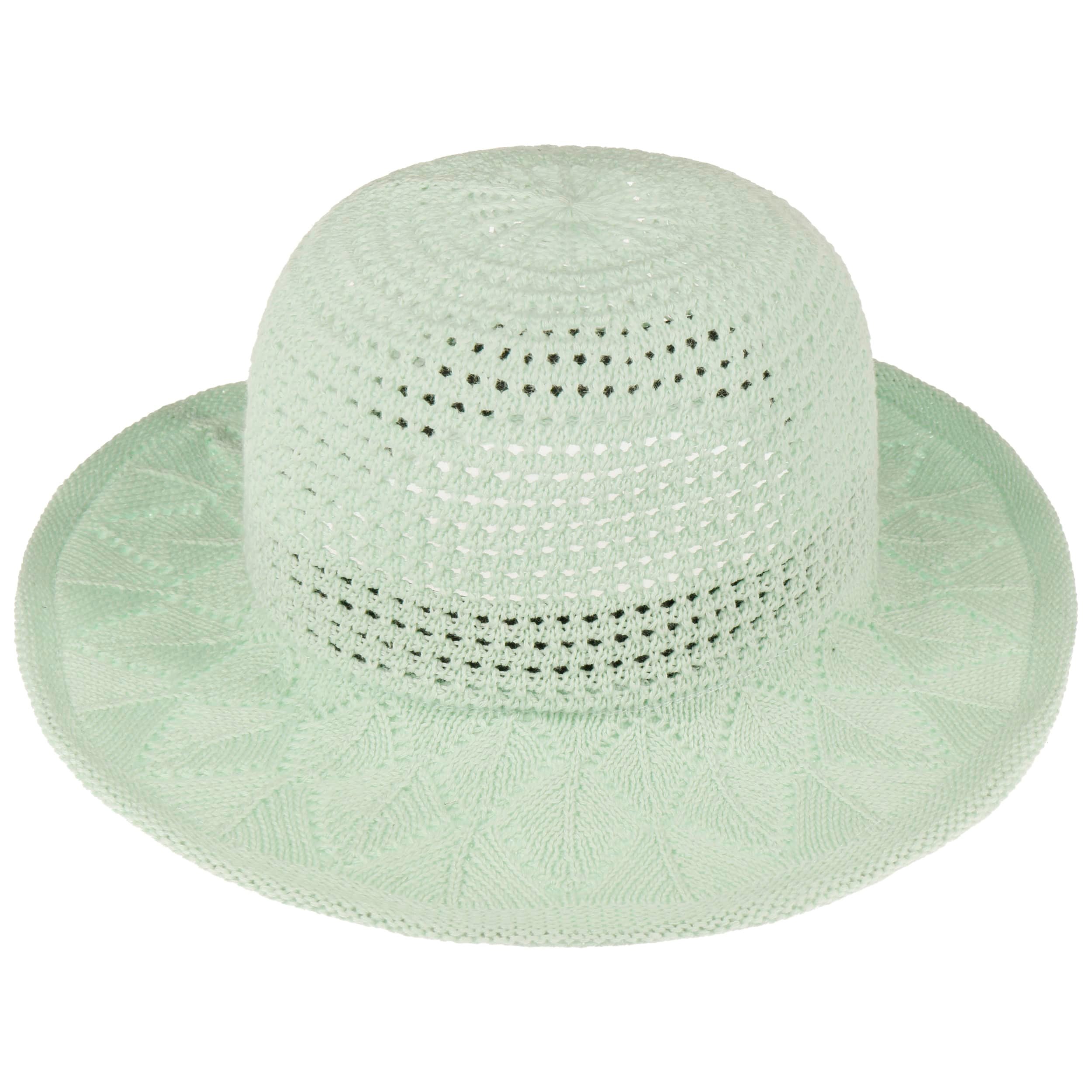Lipodo Allover Flowers Stoffen Hoed Dames - zomer zonnehoed