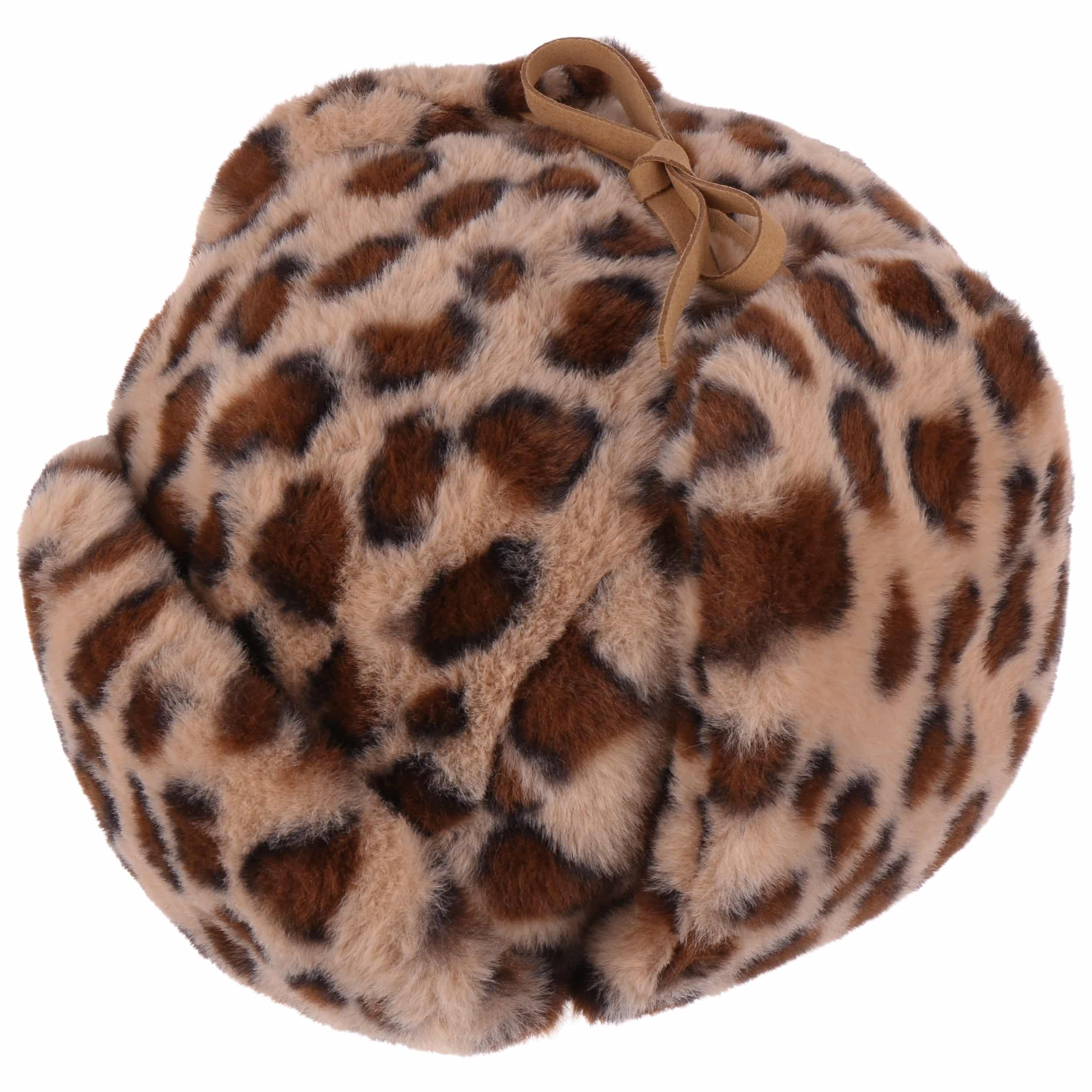 Barts Lucerne Fake Fur Bomber Pilotenmuts Dames - One Size bruin