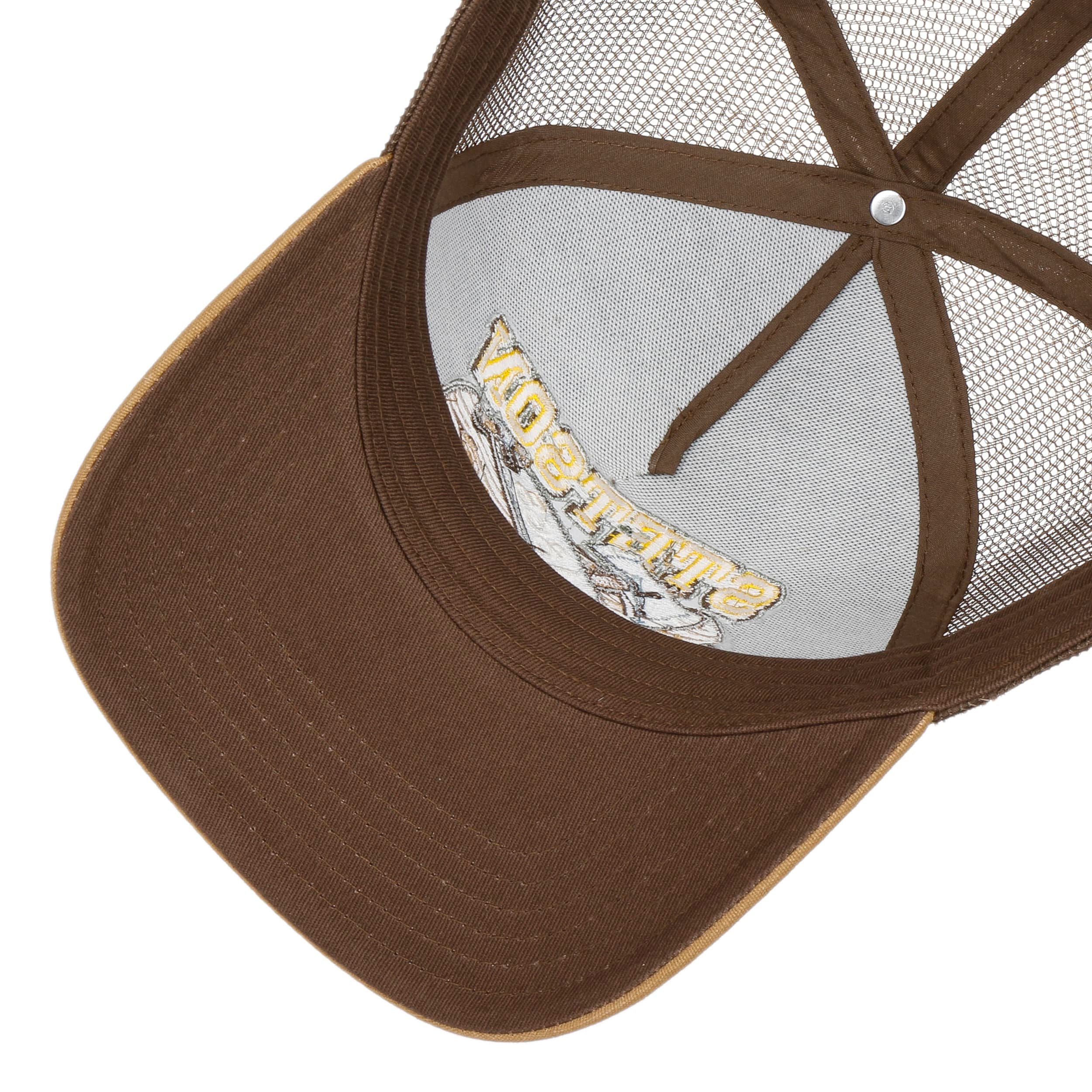 Zwarte Snapback Trucker pet van Microknit Goedkoop