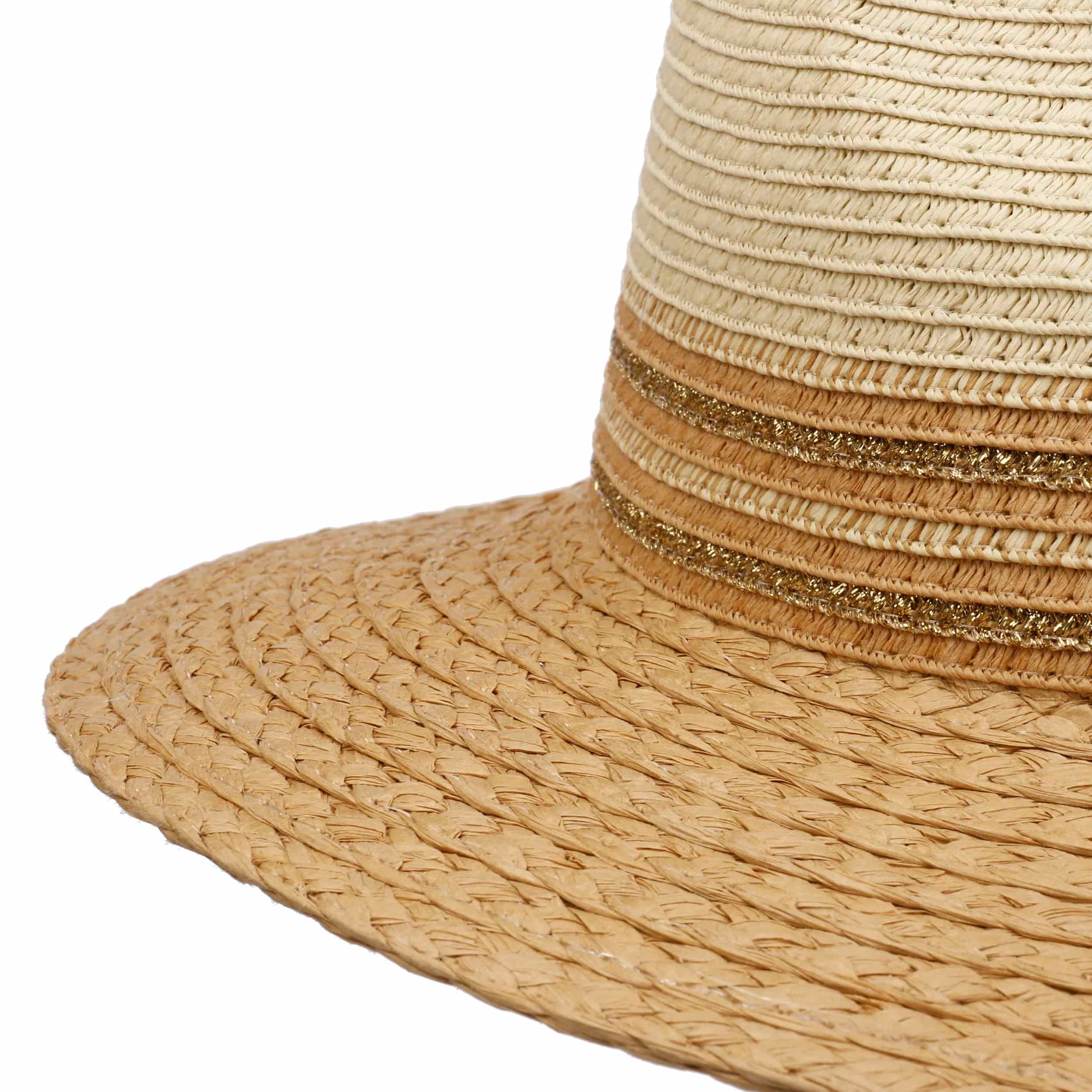 Zomerhoed Strand Lipodo Chapeau En Paille Farmer Homme - Made In Italy De Panamahoed Klassiek