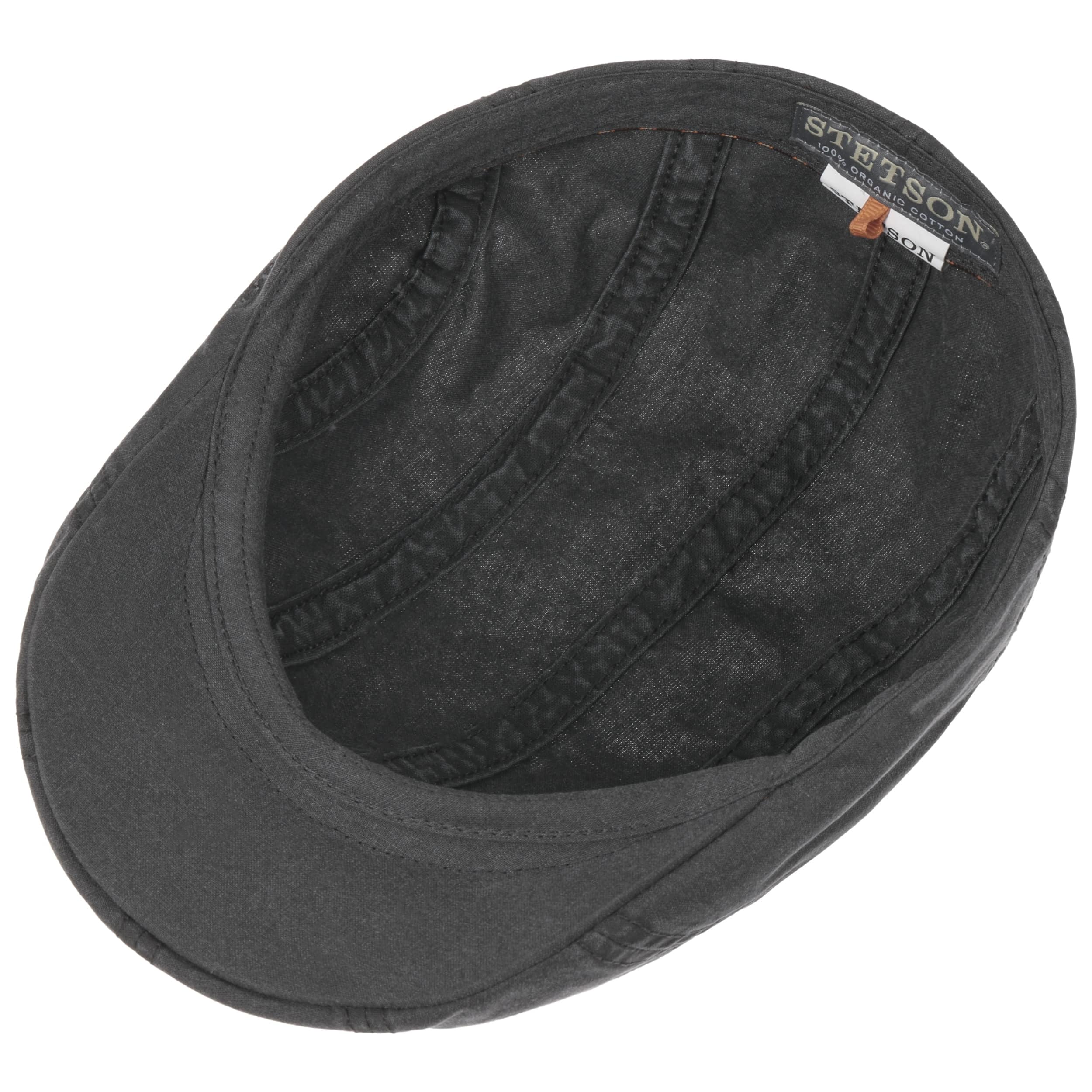 madison old cotton flatcap by stetson