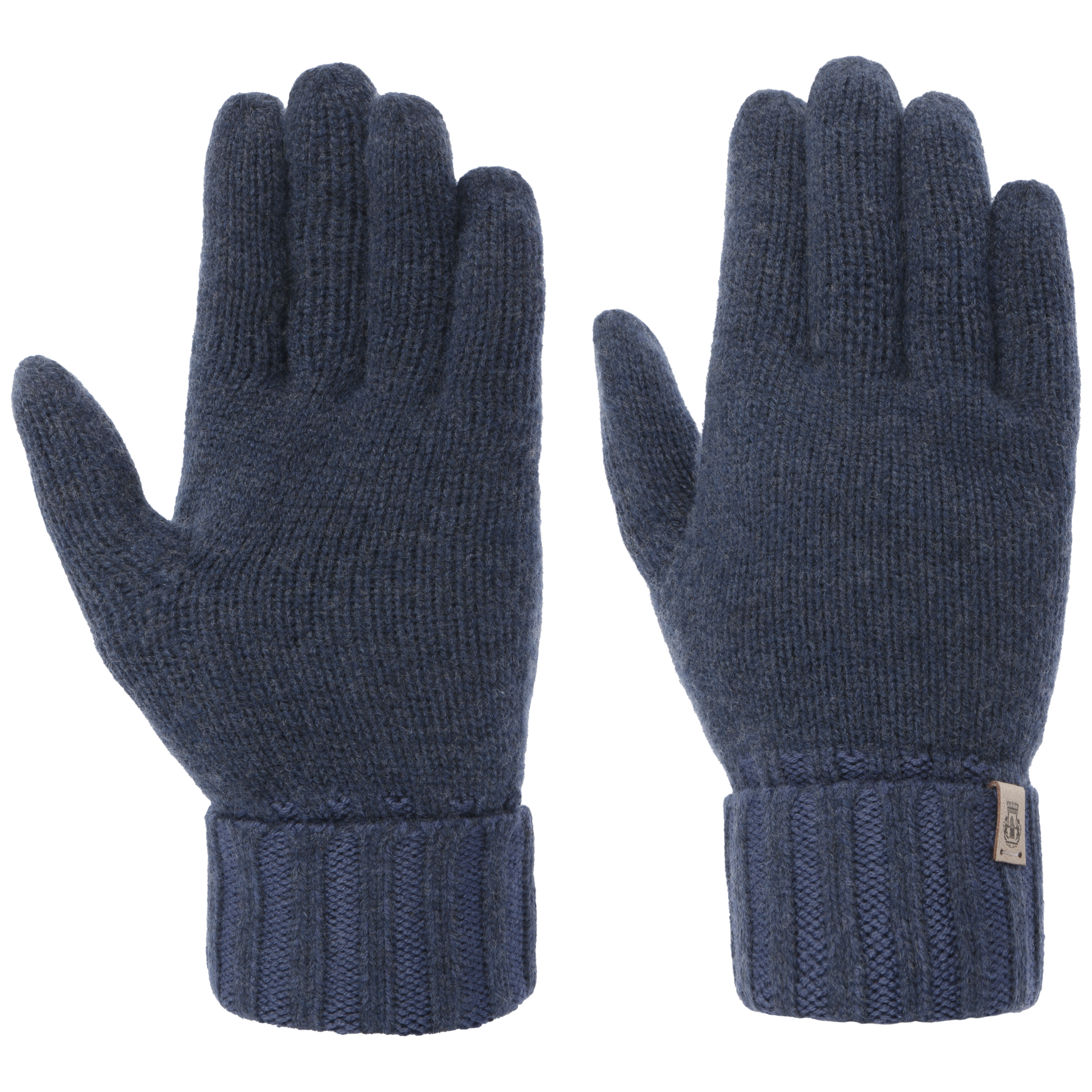 bruin Accessoires Handschoenen & wanten Winterhandschoenen grijs Heren merino wollen handschoenen grijs kleur naar keuze zwart marineblauw 