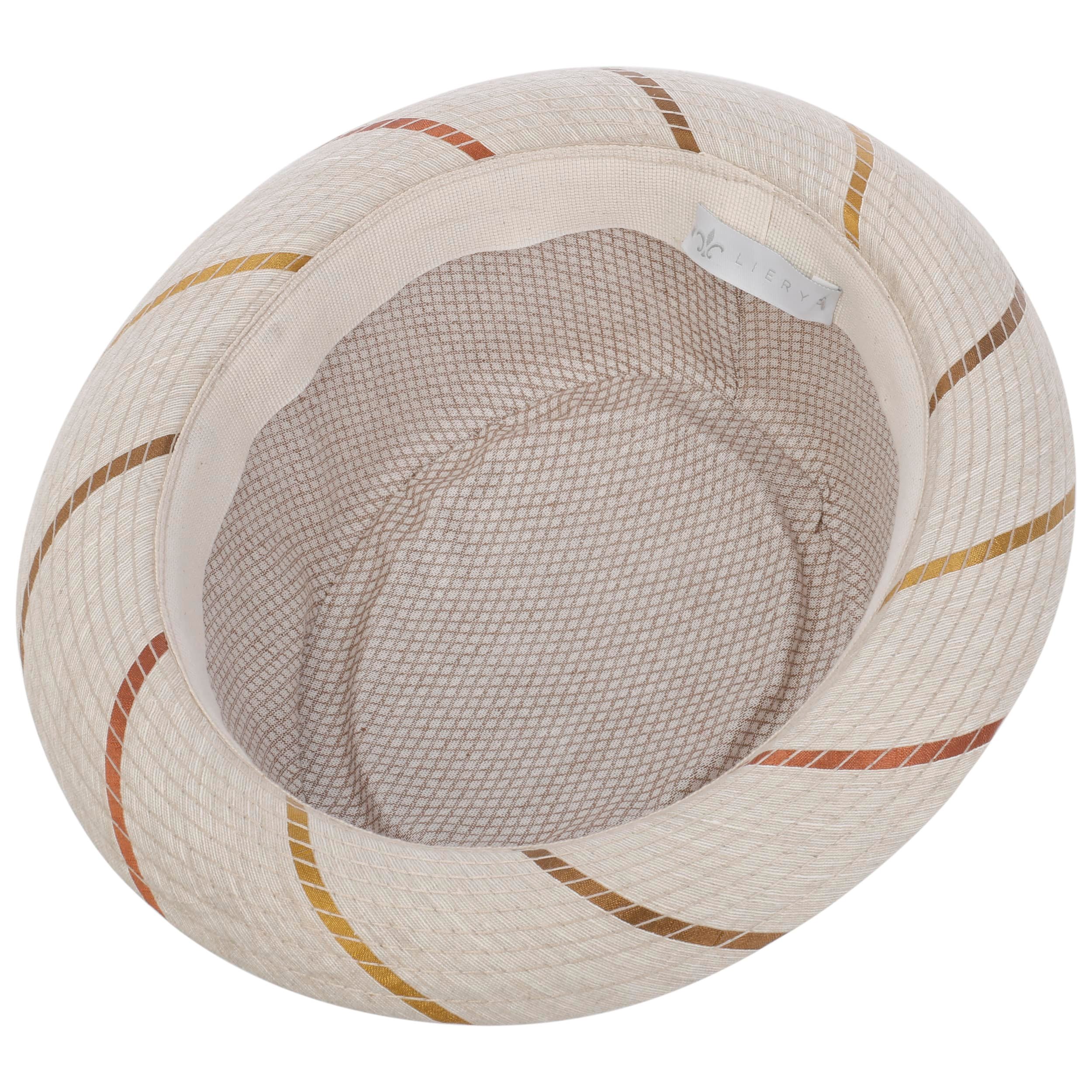 Volcaro Pork Pie Linnen Hoed by Lierys - € 39,95