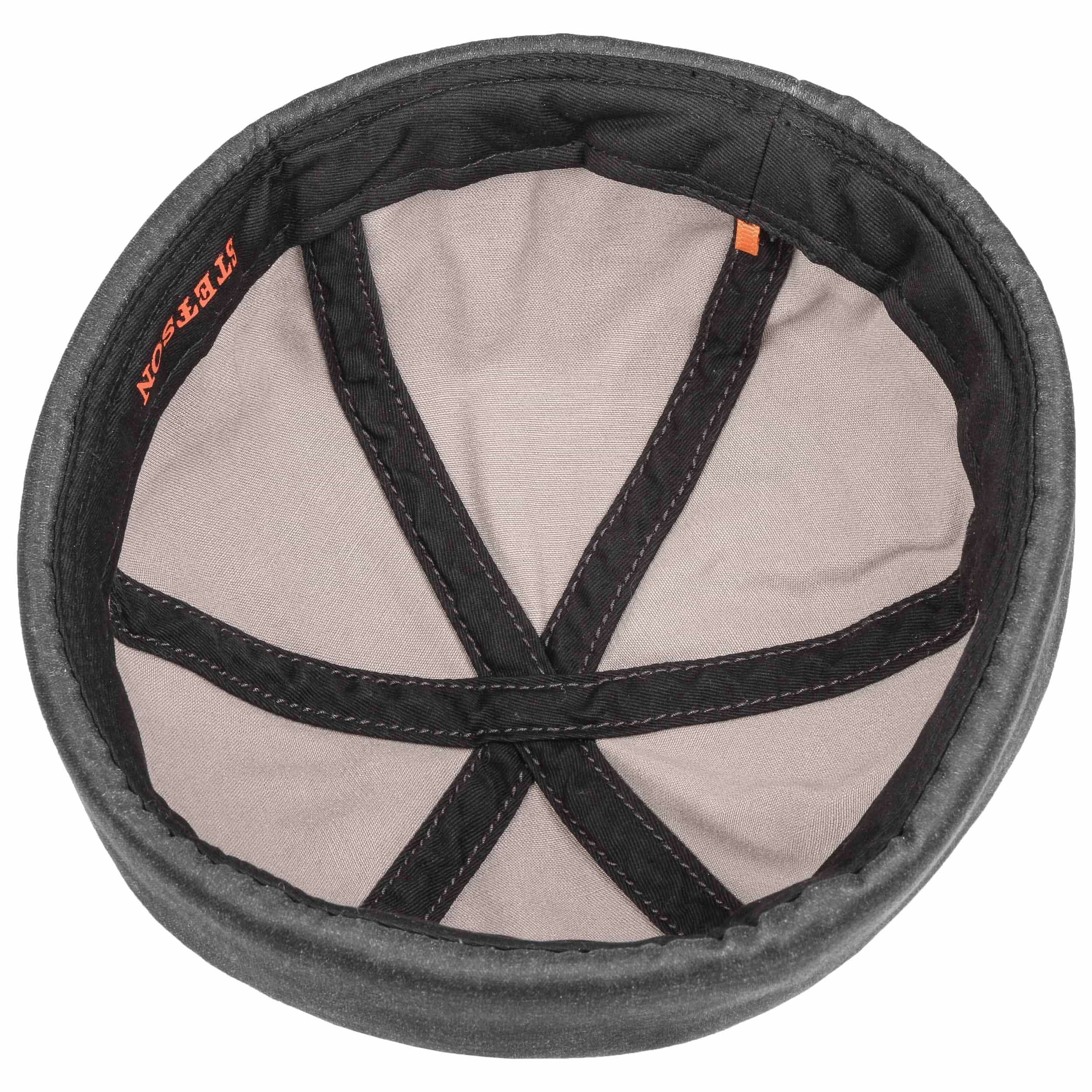 Stetson Nashville Gebreide Dockerpet Dames/Heren - Made in Italy muts met oprolbare rand wollen omslag Dockermutsen voor Herfst/Winter - One Size rood
