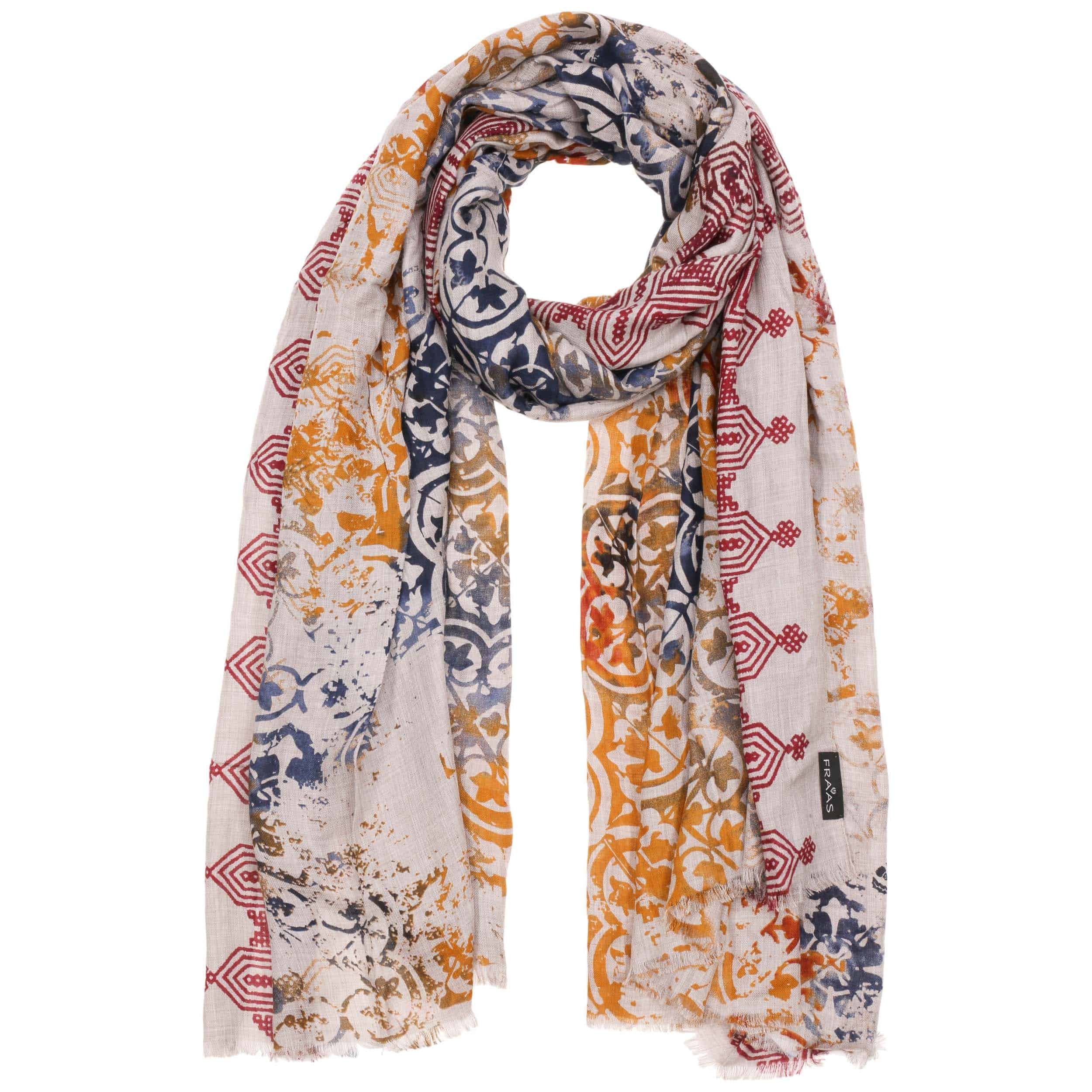 Sjaals multicolor Fraas