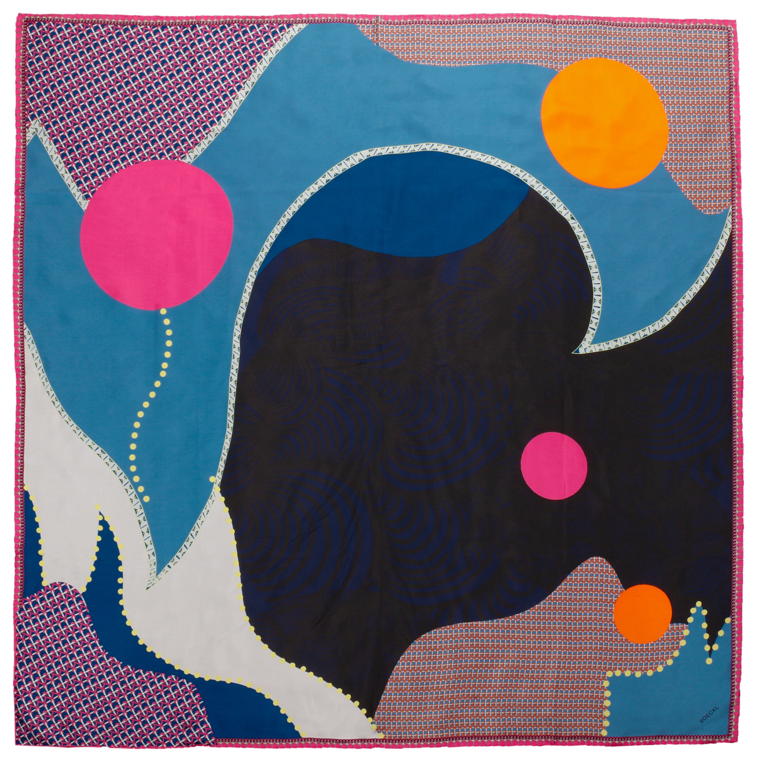 Pattern Landscape Zijden Doek by Roeckl - € 129,00