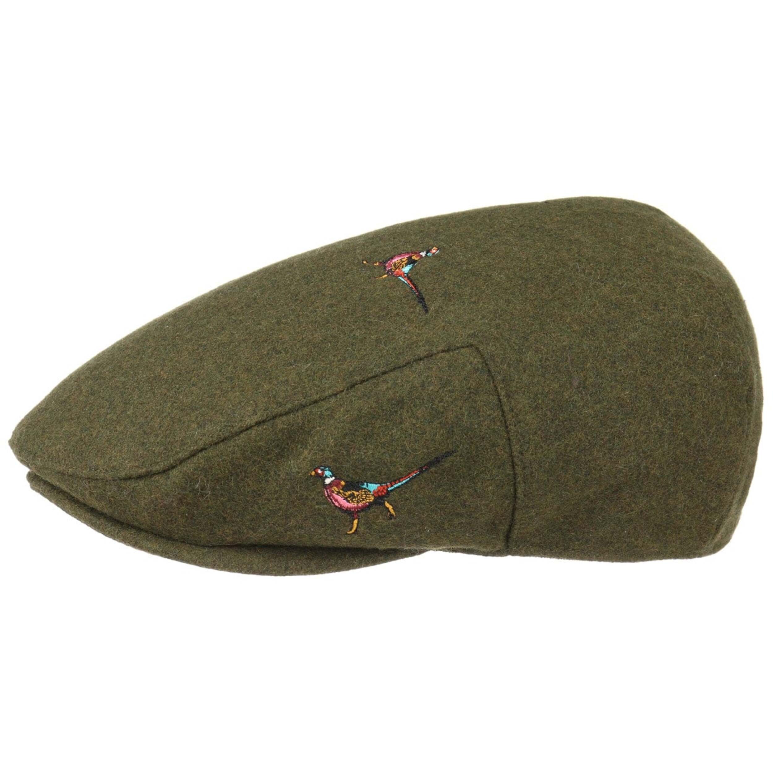 barbour pheasant flat cap