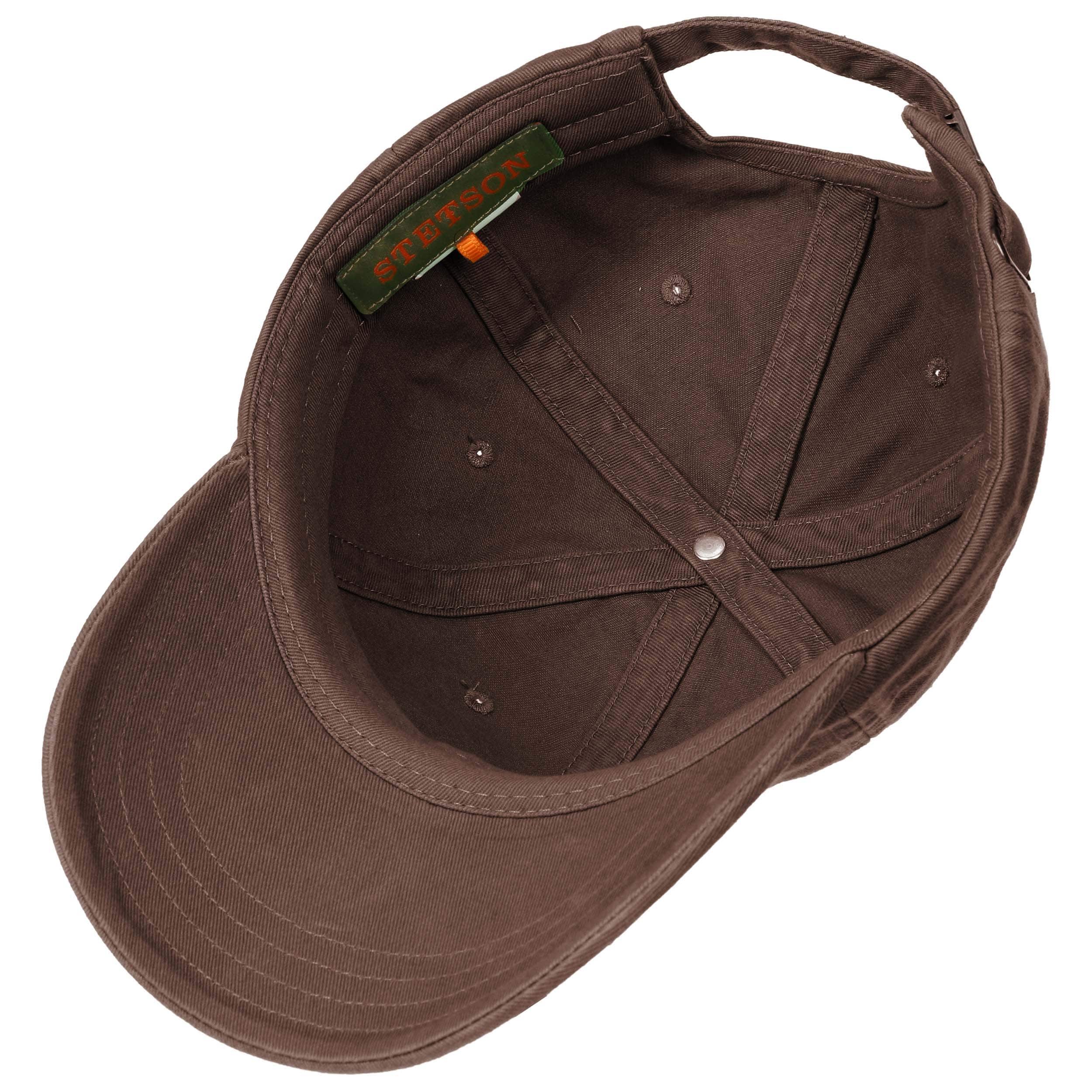 Baseball cap Stetson blauw - Cap rector blauw van Stetson