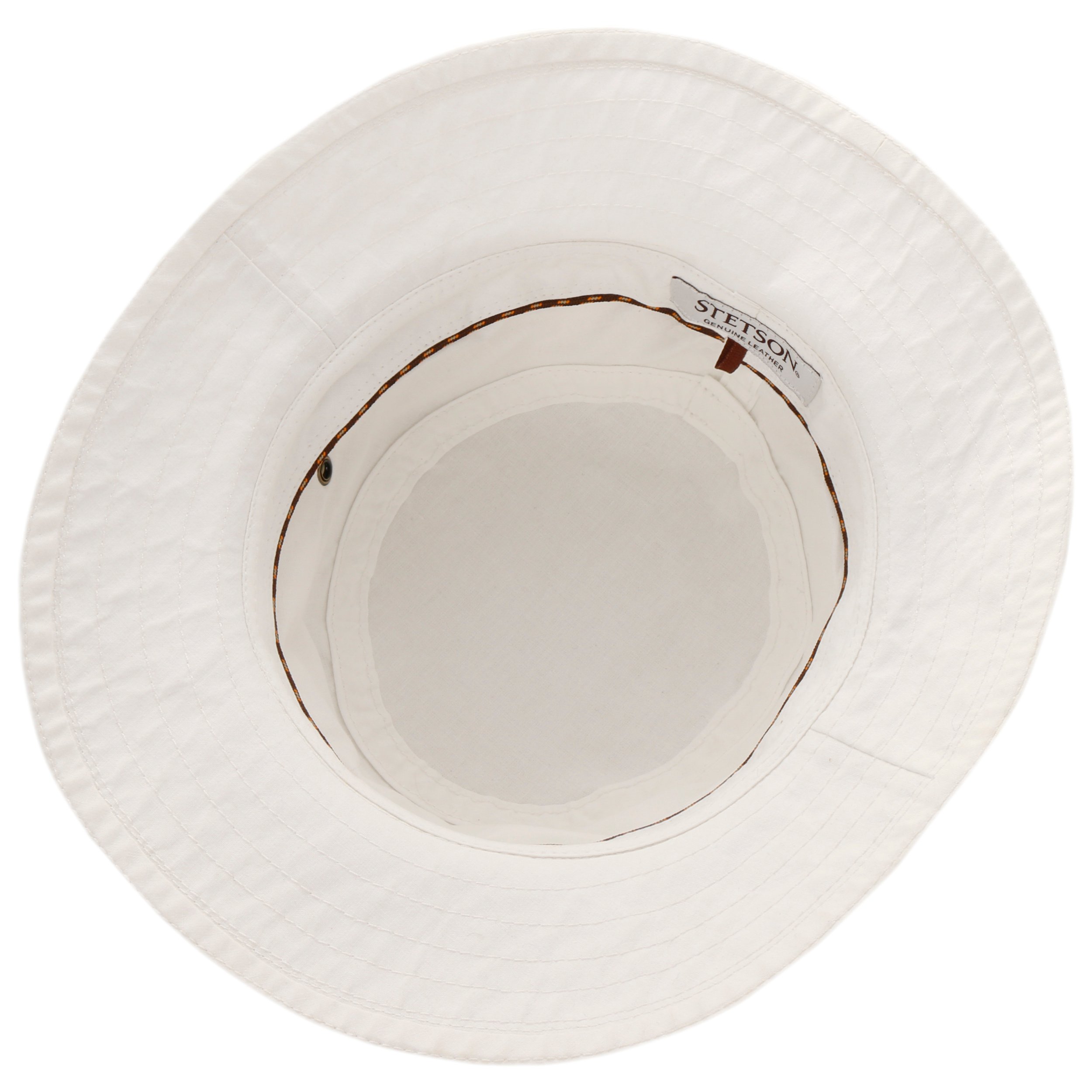Stetson Reston Vrijetijdshoed Dames/Heren - hengelaar hoed reishoed zomer voor Lente/Zomer - M (56-57 cm) donkerbeige