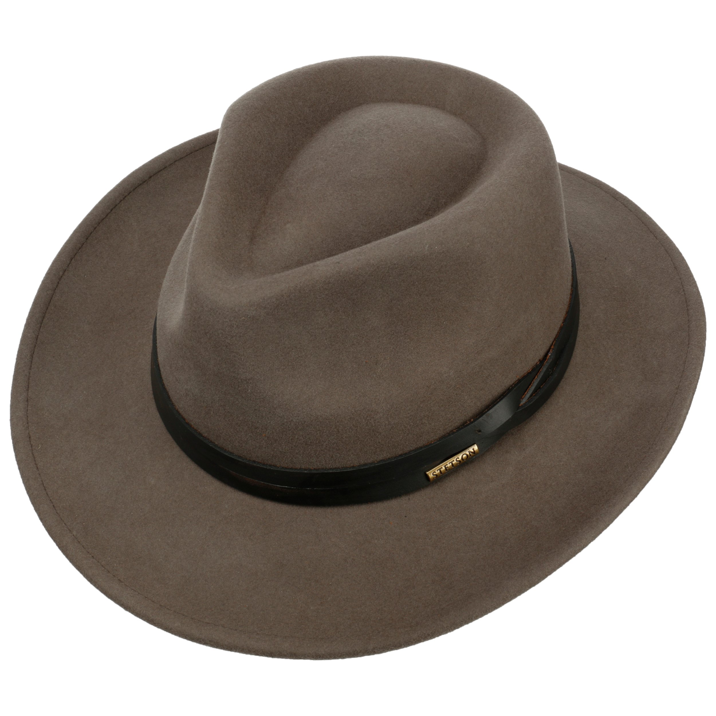 Stetson San Benito - Cappello Western In Feltro Di Lana Con Fascia In Pelle - 4