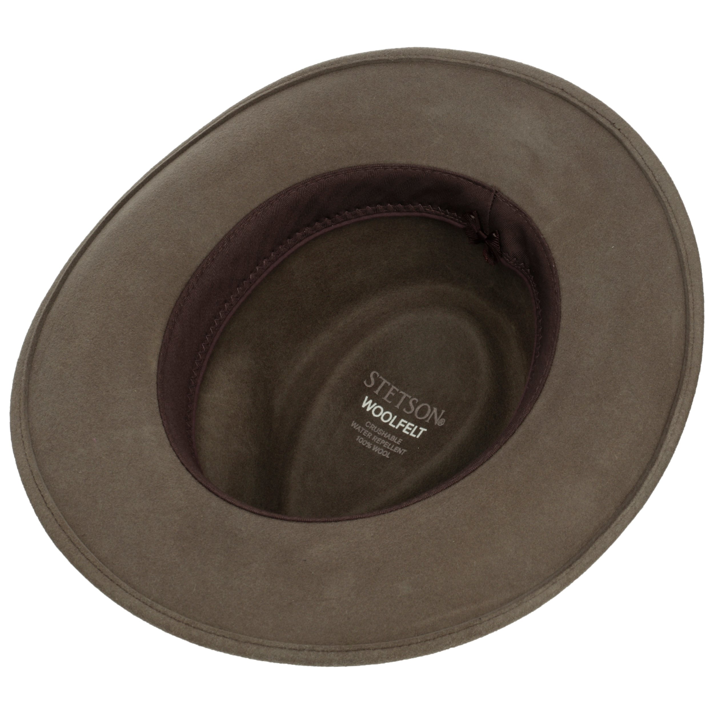 Cappello Heath Feltro Rasato con Cinta in Pelle - Uomo | Official