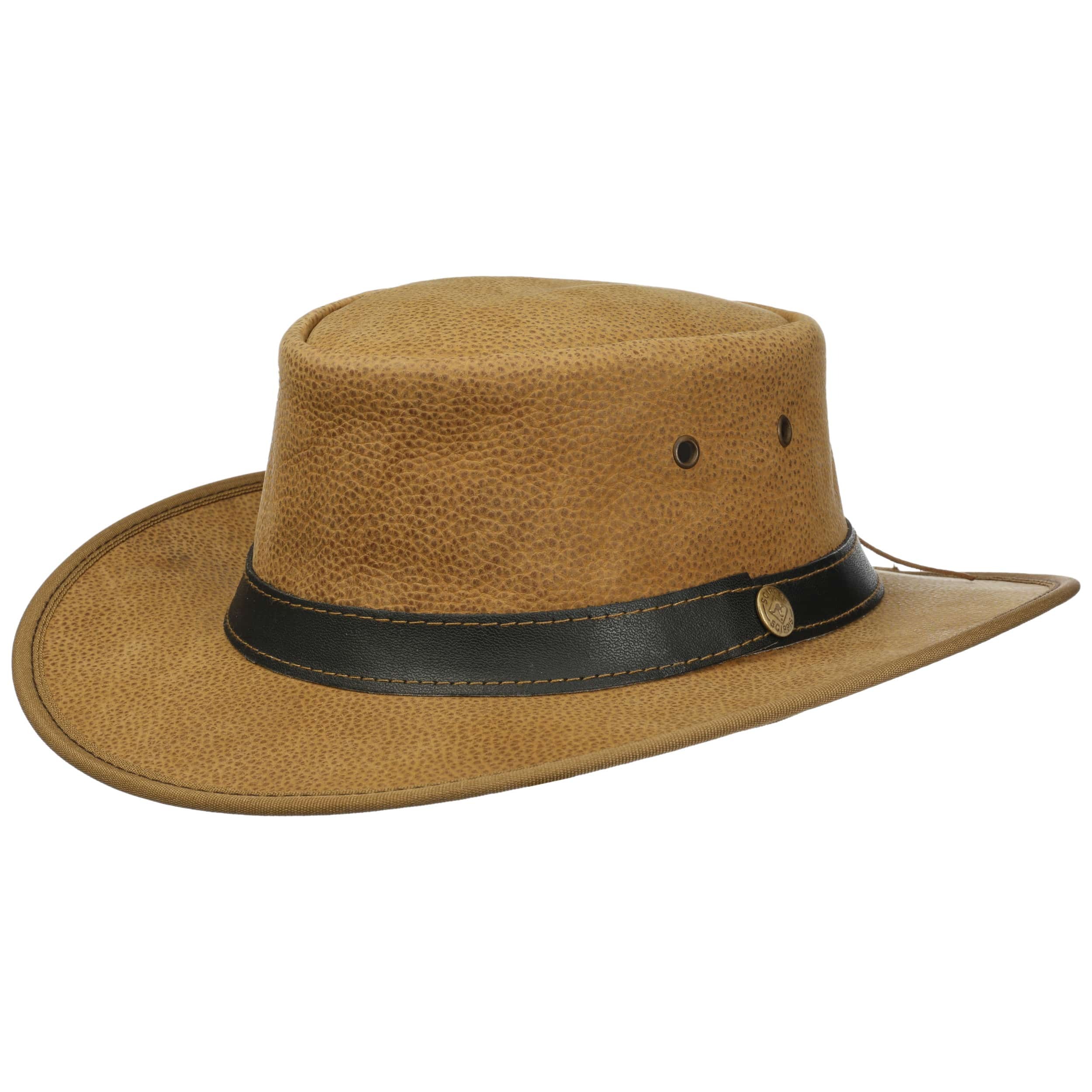 Scippis - Hooley Leren Hoed (Maat L,XL) - American Base