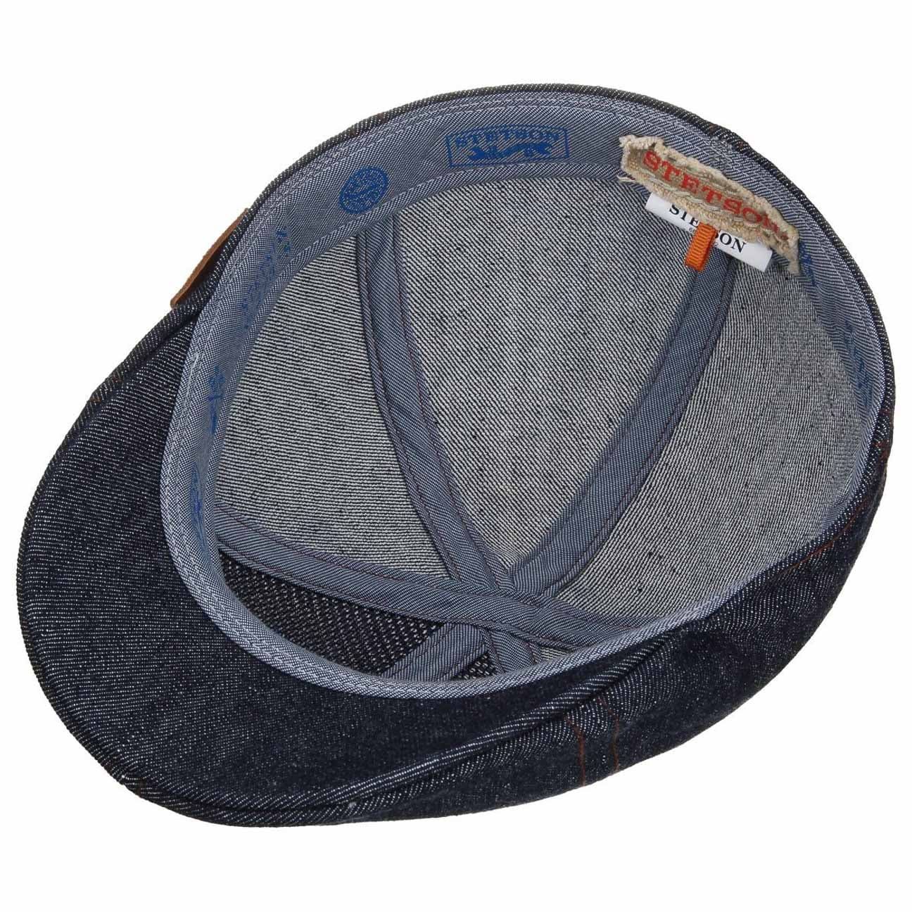 Texas Denim Flat Cap by Stetson 59,00