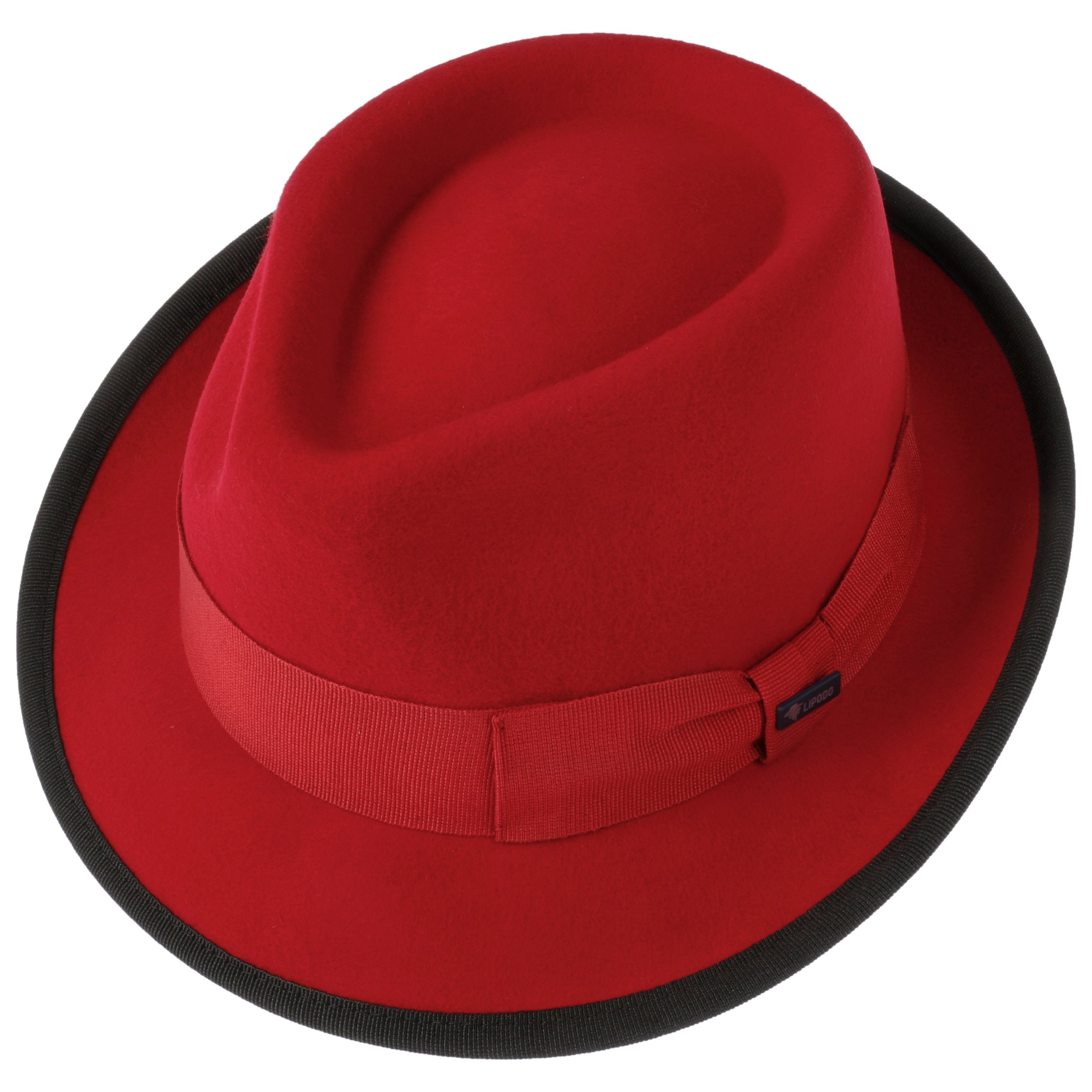 Lipodo Classic Wool Trilby vilthoed Dames/Heren - Fedora