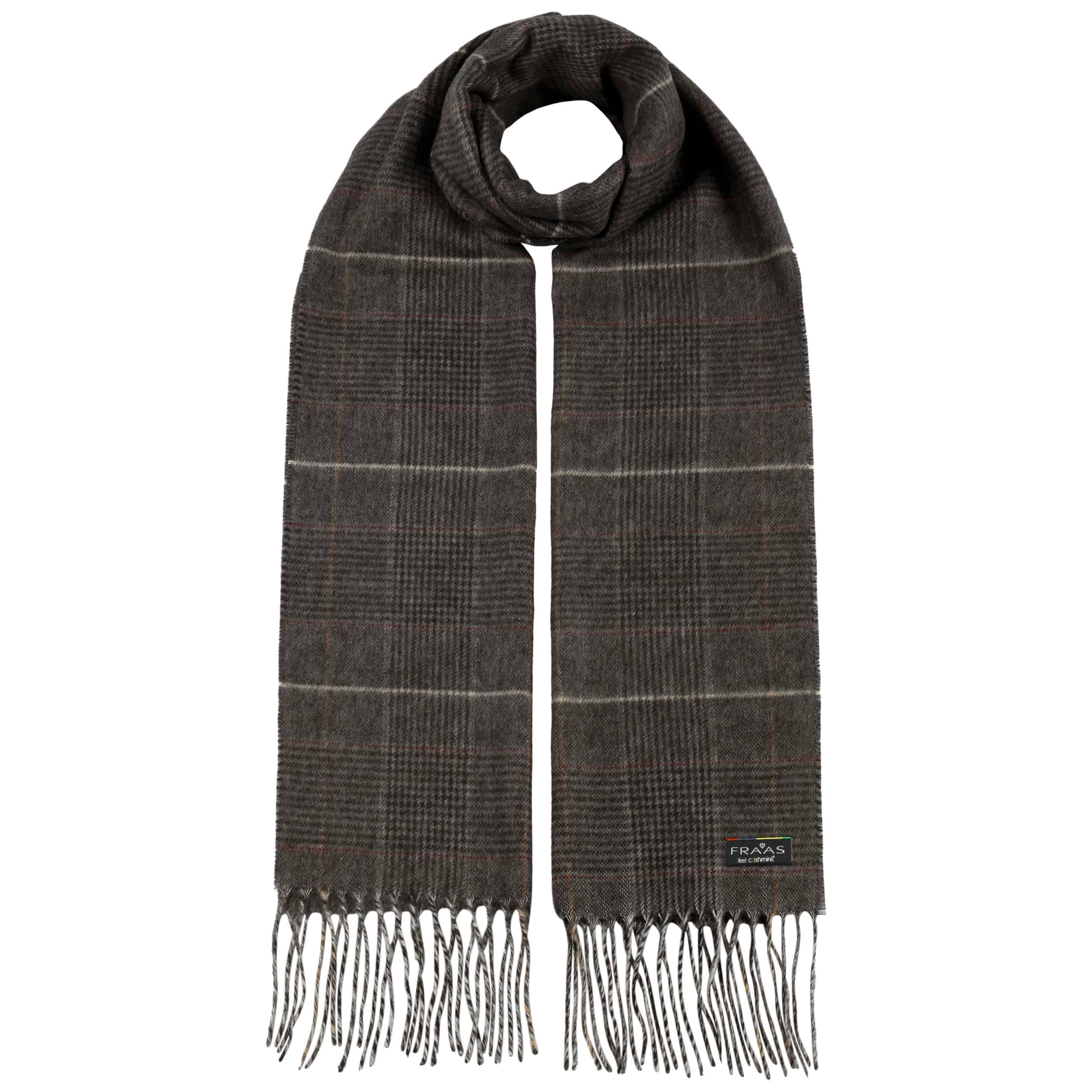 UMIPUBO Sjaal heren herfst en winter plaid mannen herensjaal warme zachte wintersjaal elegante business tartan herensjaal 180 x 30 cm, blauwe strepen, One Size