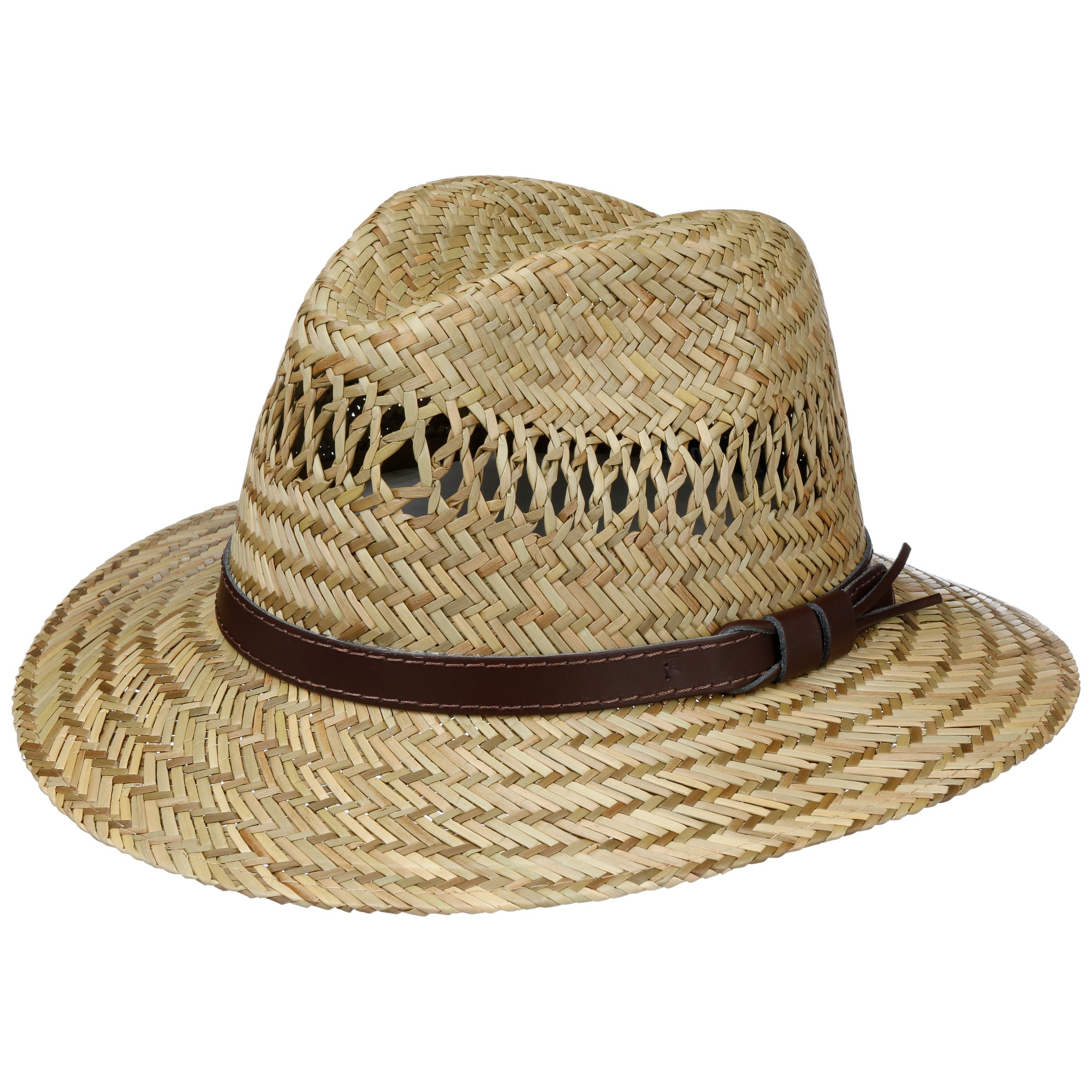 Lipodo Steven Traveller Strohoed Dames Heren 100% Stro Made in Italy Lipodo Steven Traveller Strohoed Dames Heren 100% Stro Made in Italy