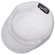 Kangol Tropic 507 Ventair Pet Heren - zomer cap flat hat met klep voor Lente/Zomer - S (54-55 cm) grijs