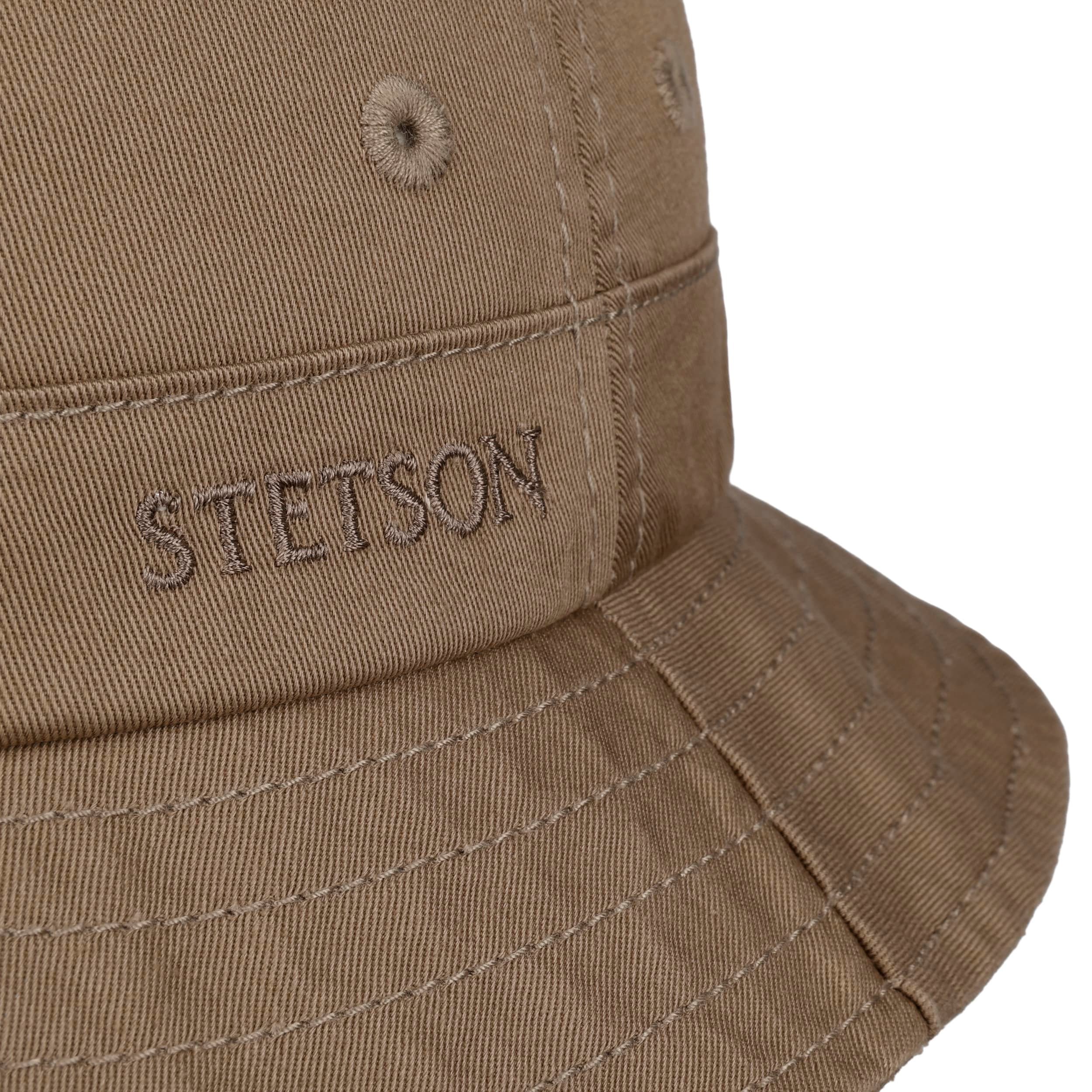 STETSON Twill Bucket Hoed UV-bescherming Biologisch katoen Unisex Lente Zomer