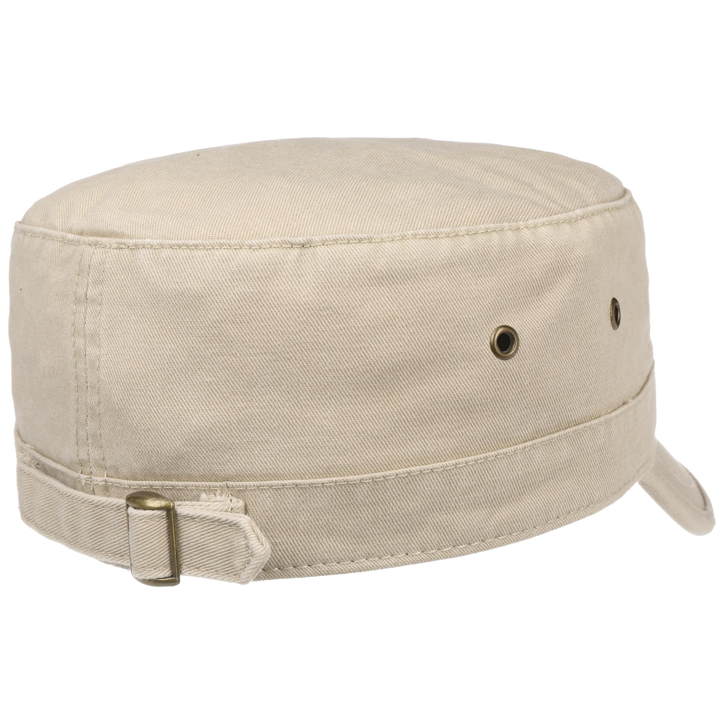 Vintage Army Cap By Beechfield - Adjustable Cotton Military-Style Hat For Men & Women