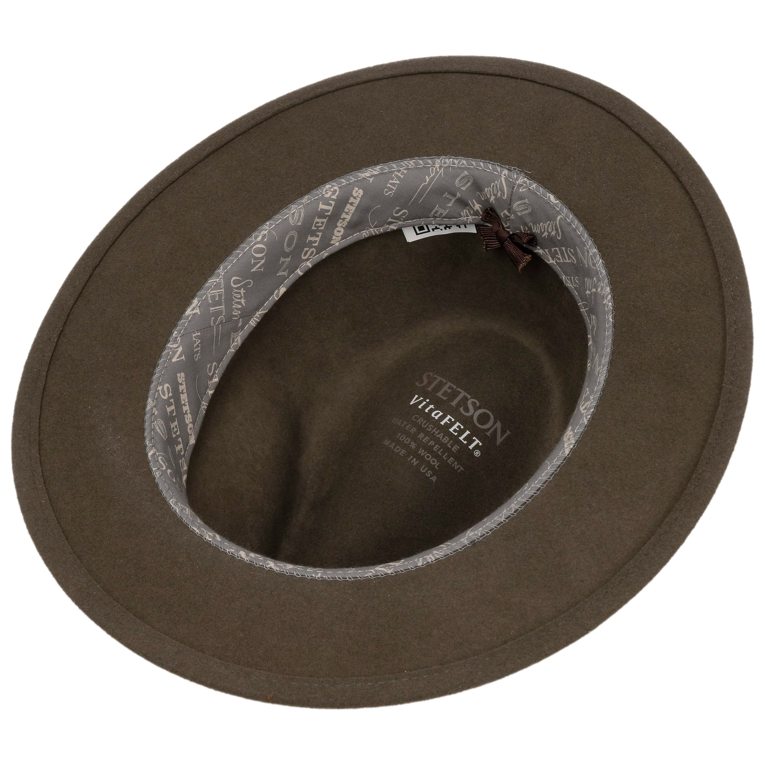 Stetson Aussie Traveller hoed van wol • Lichtbruin • de Bijenkorf
