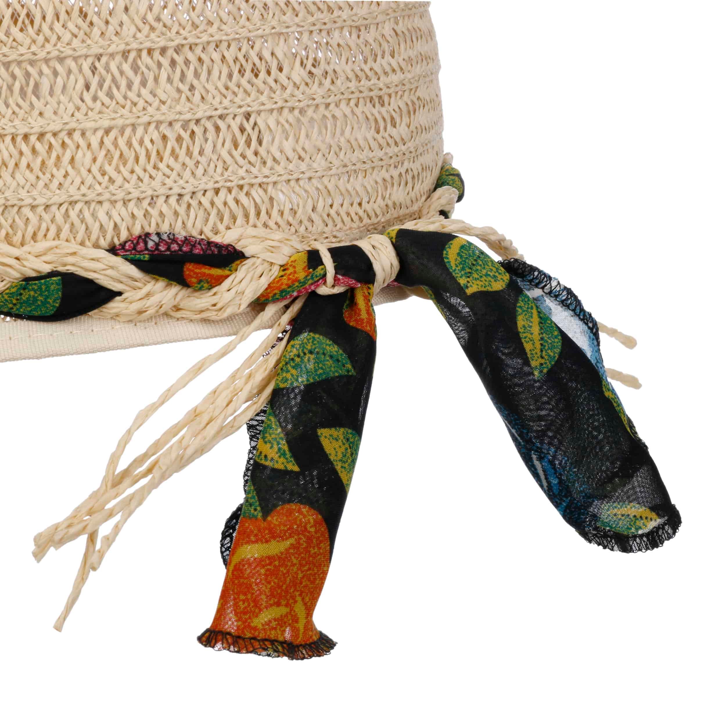 Lipodo Vented Valevia Schute Sonnenvisor Damen Strohcap mit Garniturband Frühjahr Sommer dunkelblau One Size Lipodo Vented Valevia Schute Sonnenvisor Damen Strohcap mit Garniturband Frühjahr Sommer dunkelblau One Size