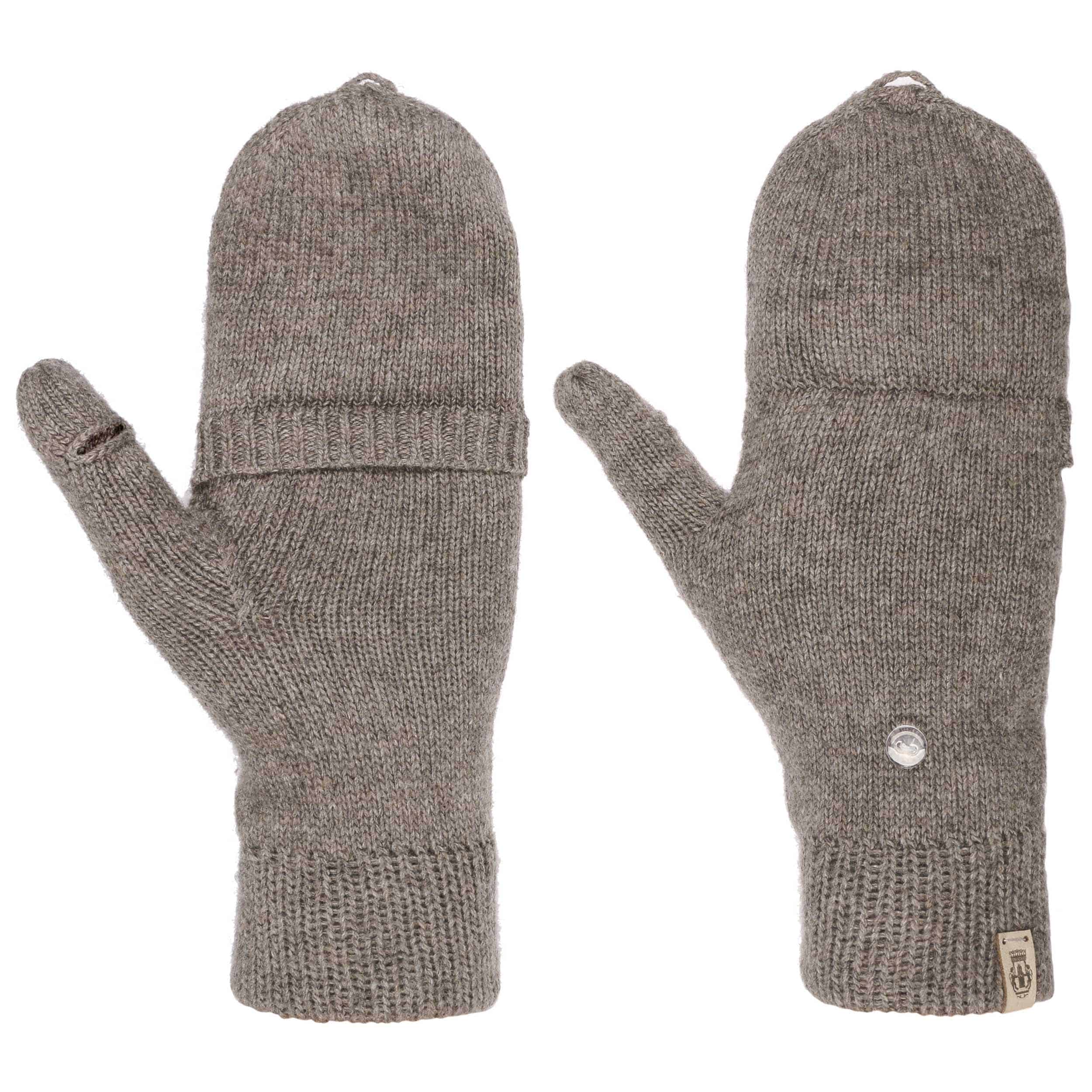 armwarmers Accessoires Handschoenen & wanten Winterhandschoenen handwarmers sms-handschoenen Kasjmier vingerloze handschoenen Donkergrijs 