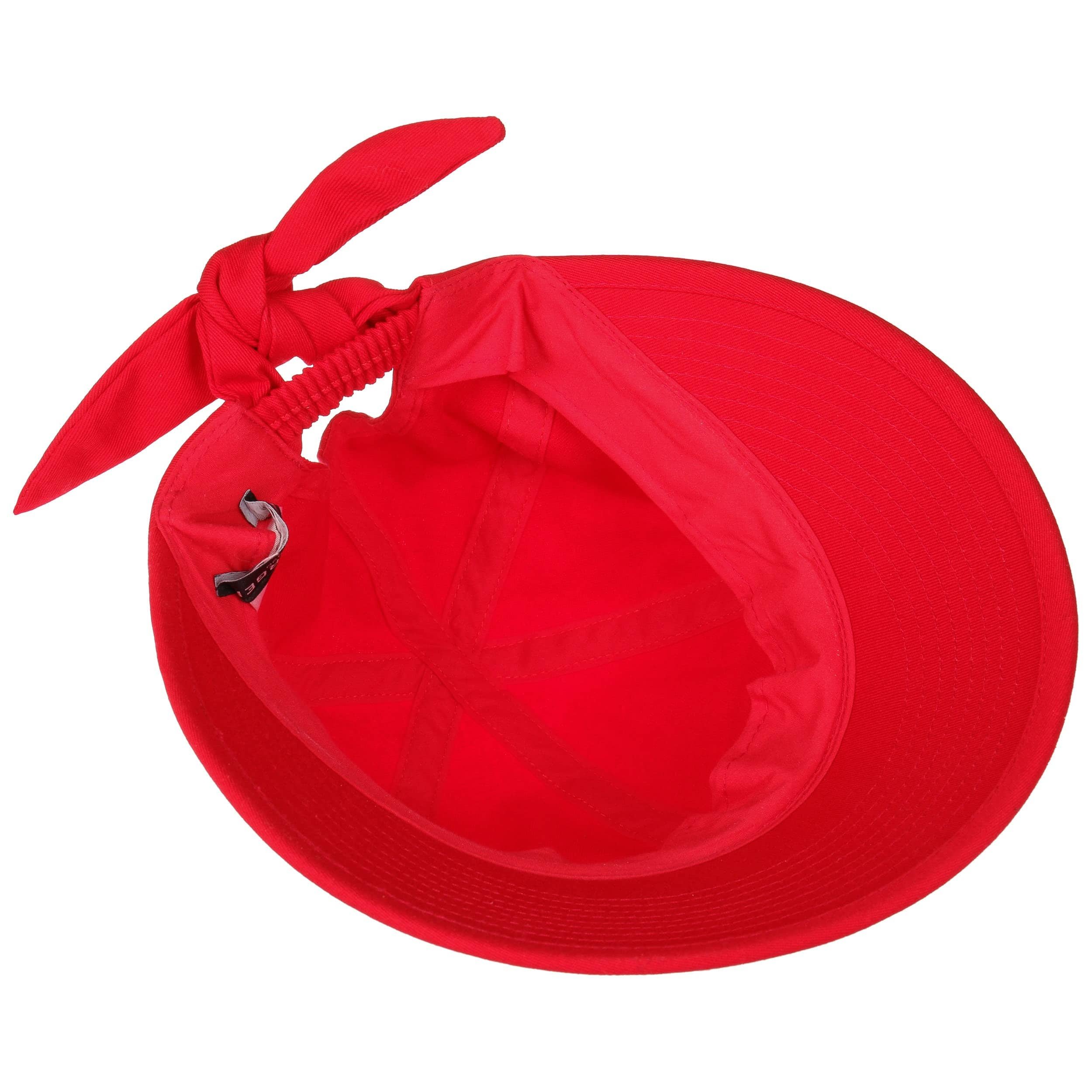 Seeberger Uni Cotton Dames Cap - zonnecap baseballpet katoenen met klep voor Zomer/Winter - One Size paars