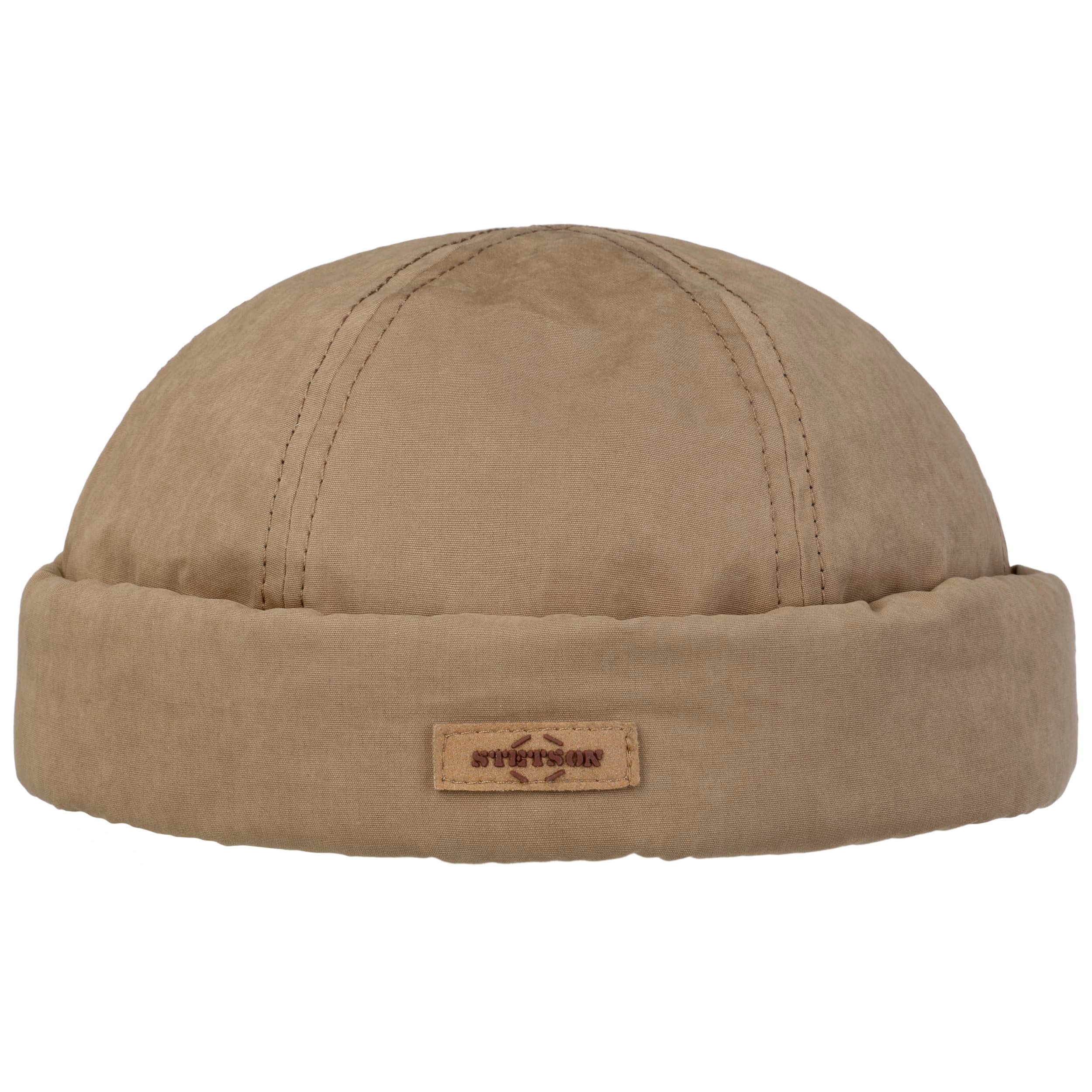 STETSON Docker gebreide muts voor heren – voor de winter – beanie katoen met revers, docker-mutsen, voering, klittenbandsluiting voor herfst en winter, zwart STETSON Docker gebreide muts voor heren – voor de winter – beanie katoen met revers, docker-mutsen, voering, klittenbandsluiting voor herfst en winter, zwart