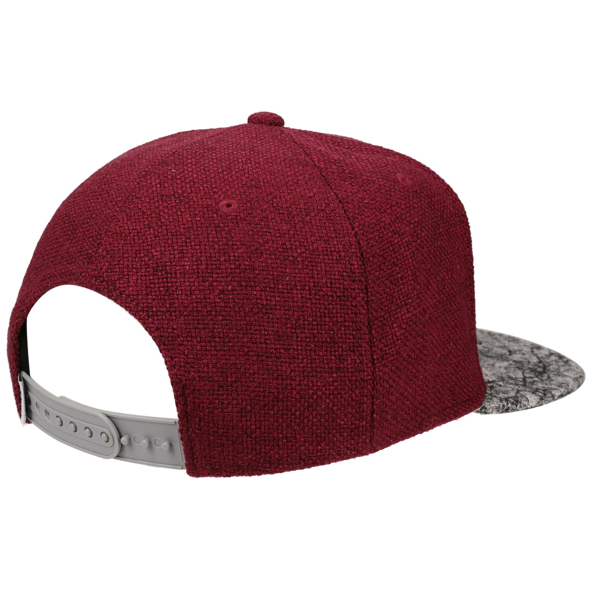 Djinns - Tutanch Linen - 6 panelen Snapback Caps, grijs, One size Djinns - Tutanch Linen - 6 panelen Snapback Caps, grijs, One size