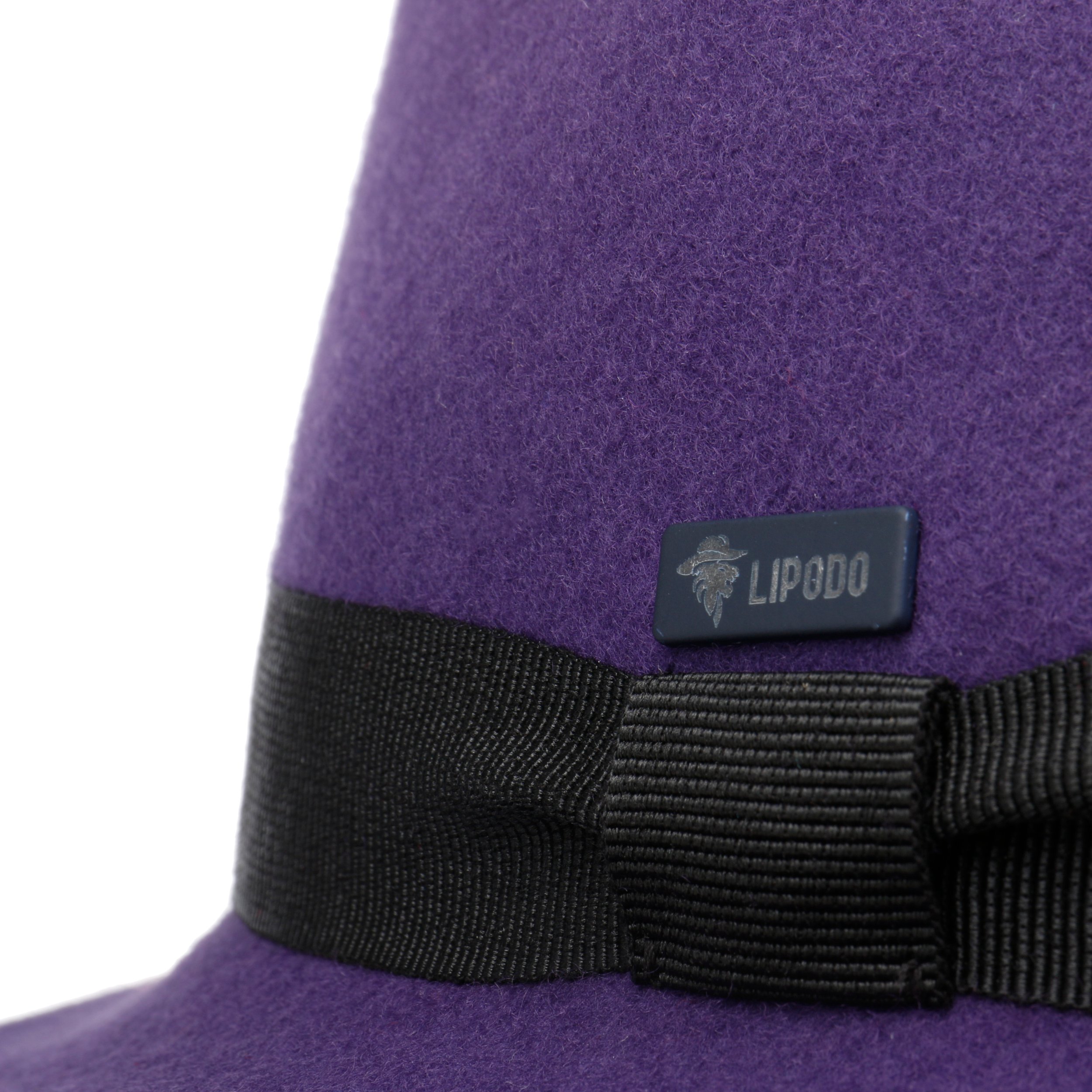 Lipodo Wolvilt Trilby Kinder Hoed Kinderen - Made in Italy