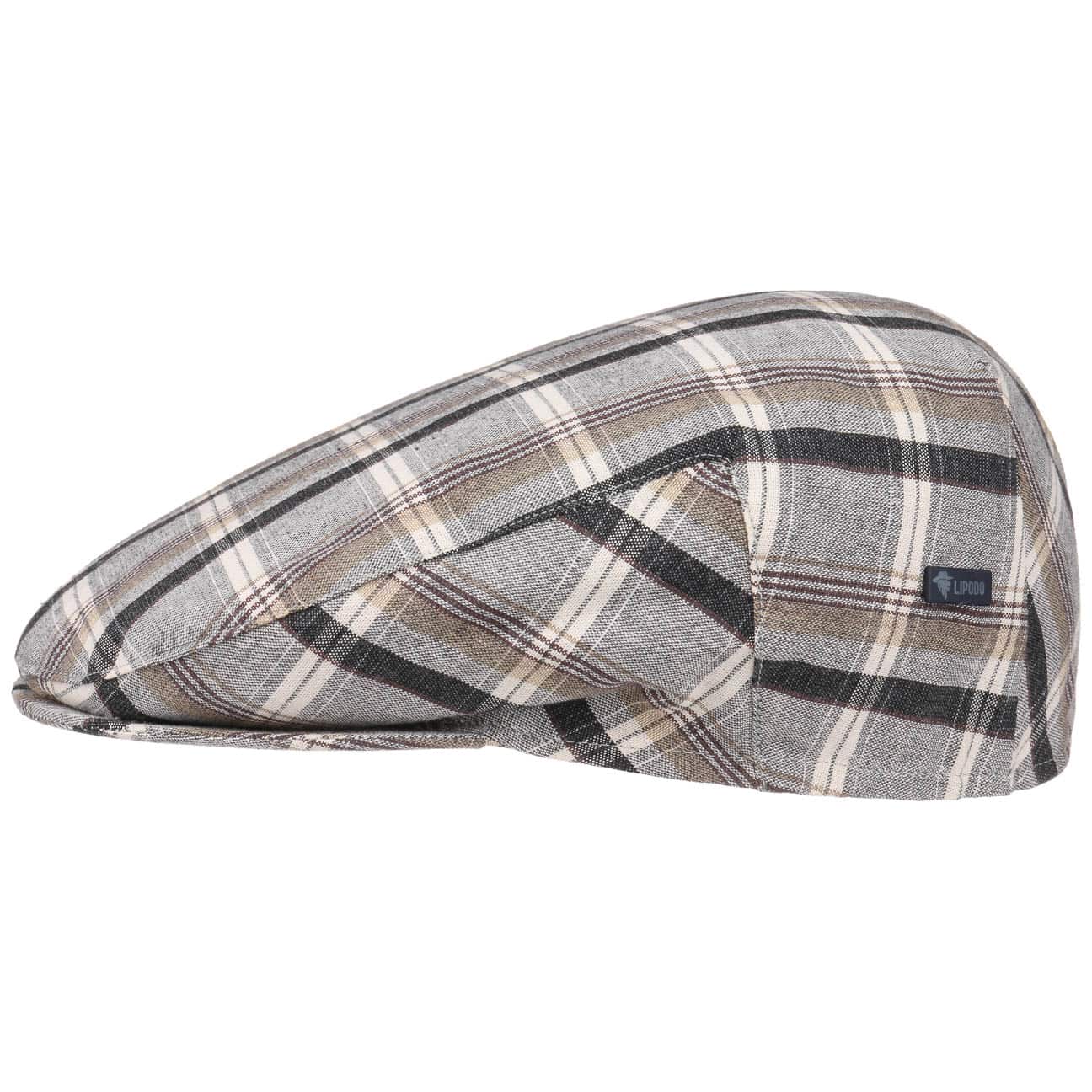 Inglese Kids Cotton Flat Cap By Lipodo Grijs 53 lipodo kopen in de aanbieding