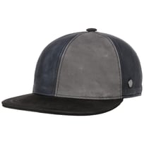 6 Panel Tricolour Leren Pet by Lierys - &euro; 59,95