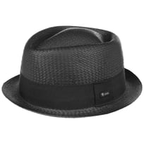 Acapulco Black Pork Pie Strohoed by Lipodo - &euro; 24,95