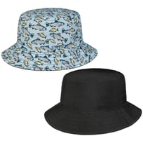 Allover Fish Bucket Omkeerbare Hoed by Stetson - &euro; 49,00