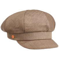 Anja Herringbone Linnen Newsboy Pet by Mayser - &euro; 79,90