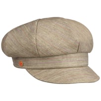 Anja Stripes Linnen Newsboy Pet by Mayser - &euro; 79,90