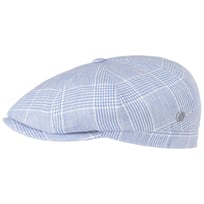 Stetson Just Linen Pet Dames/Heren Made In The EU Zomer Cap Linnen Flat Hat Met Klep Voering Voor Lente Zomer 60 Cm Beige 2313172280