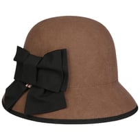 Big Bow Cloche Hoed by bedacht - &euro; 89,95